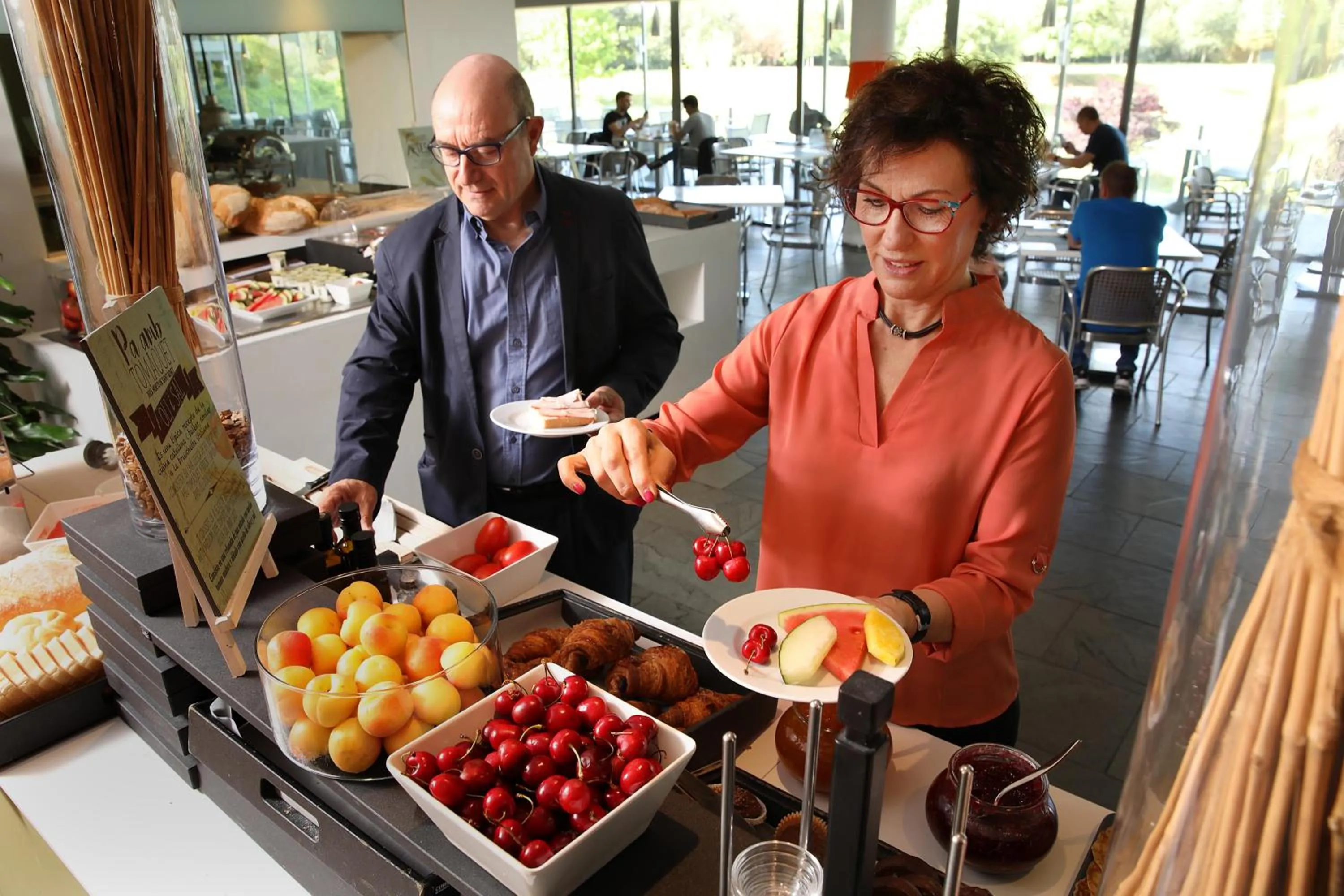 Breakfast in Hotel Món Sant Benet