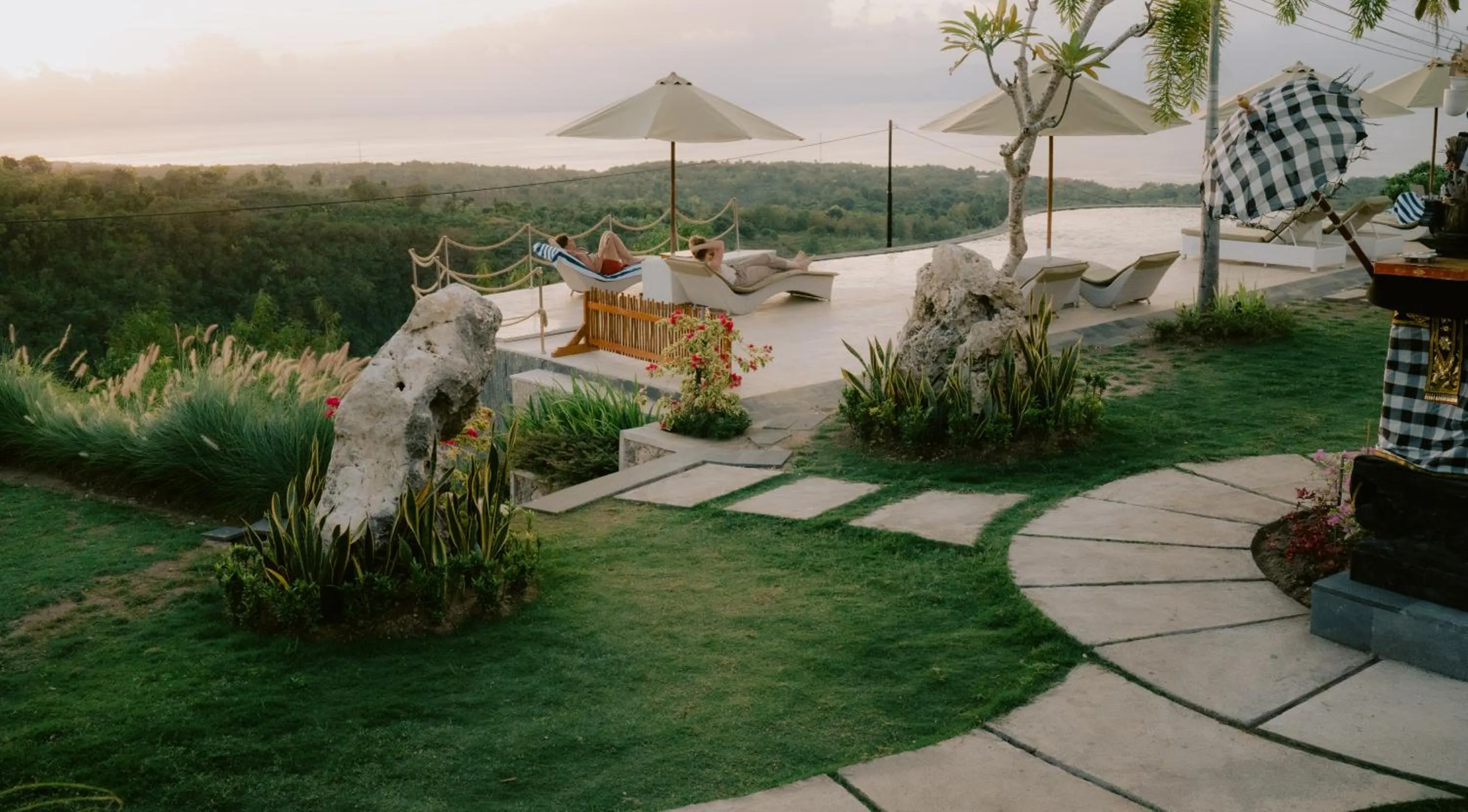 Natural landscape in Samplangan Penida Resort