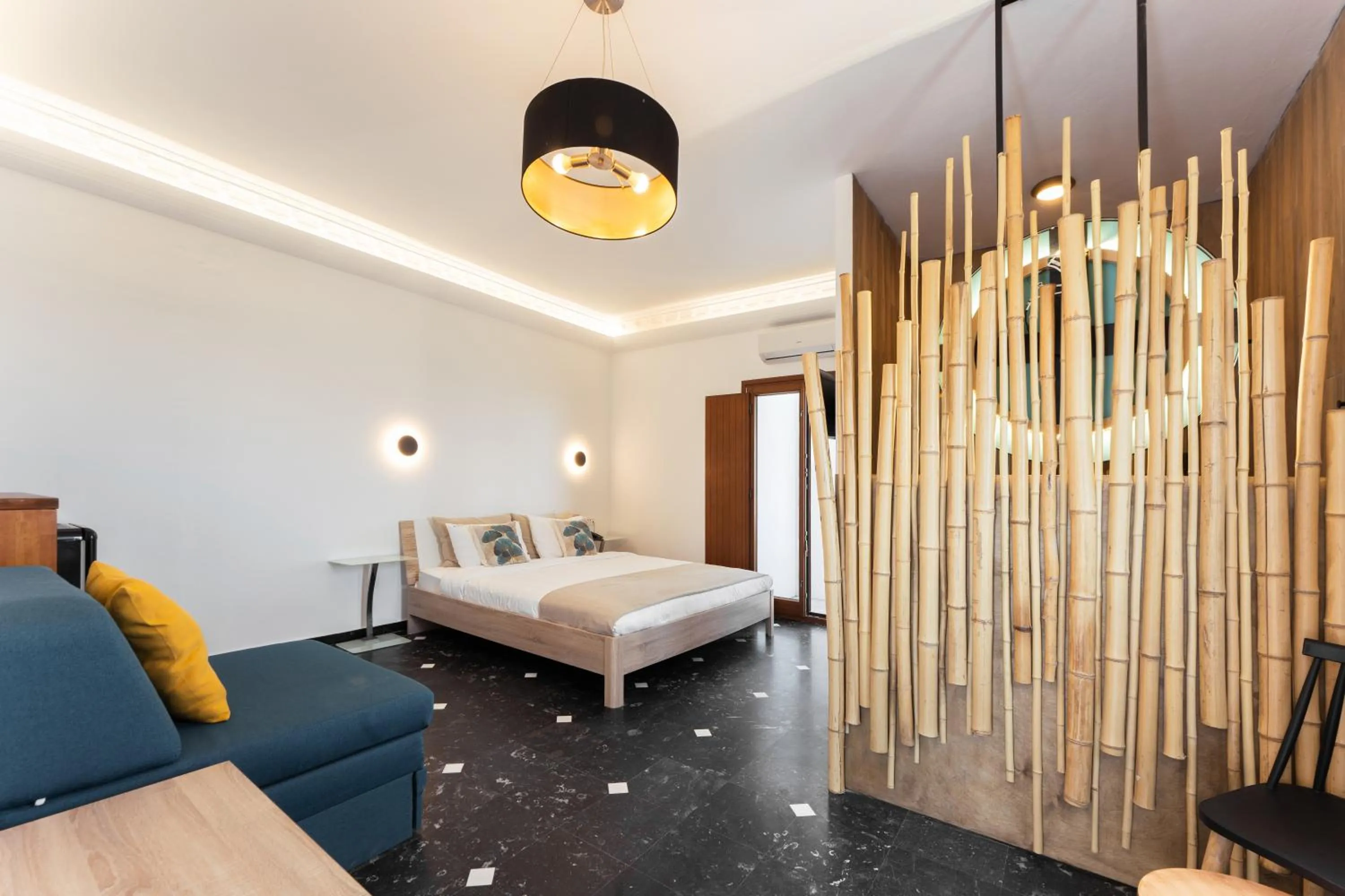 Bed in Belle Etoile Villas