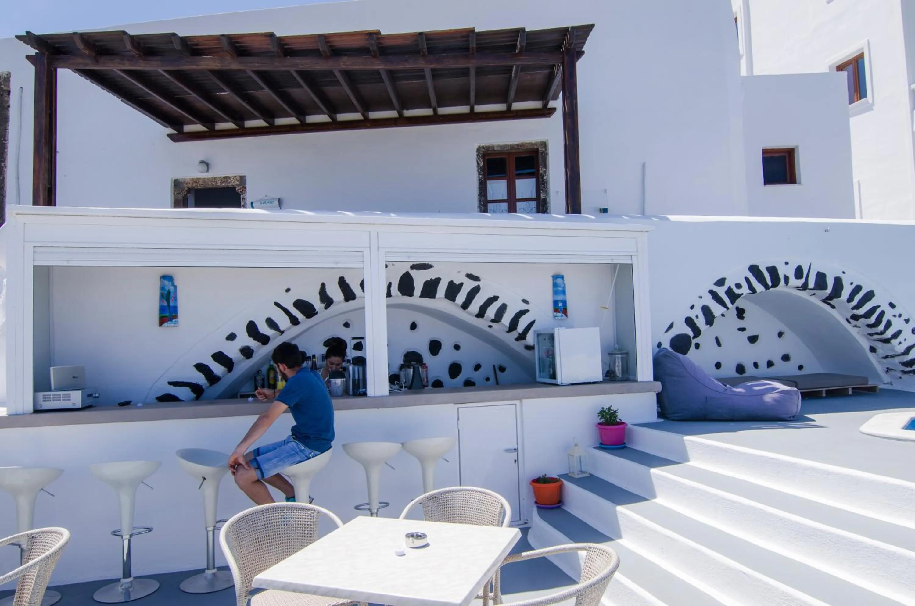 Lounge or bar in Belle Etoile Villas