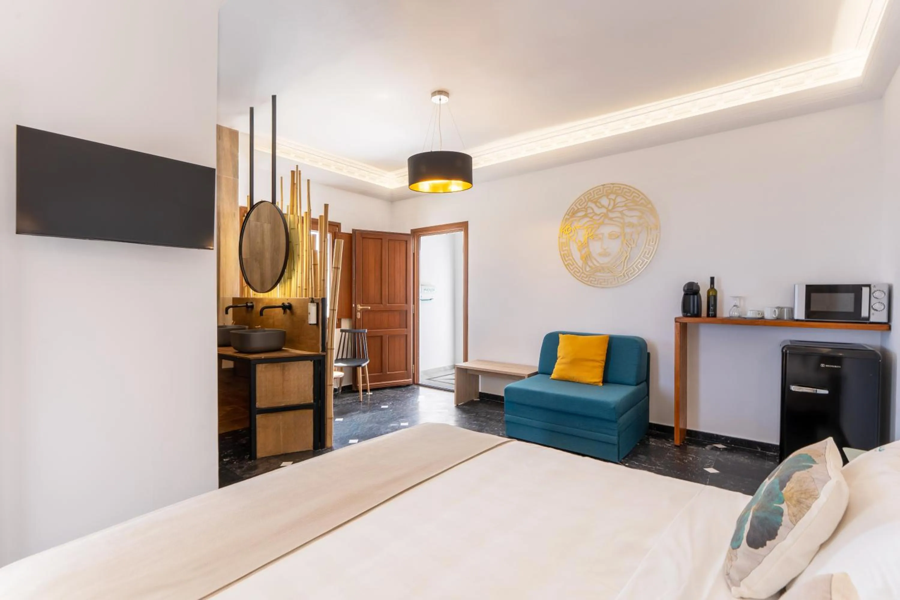 Bed in Belle Etoile Villas