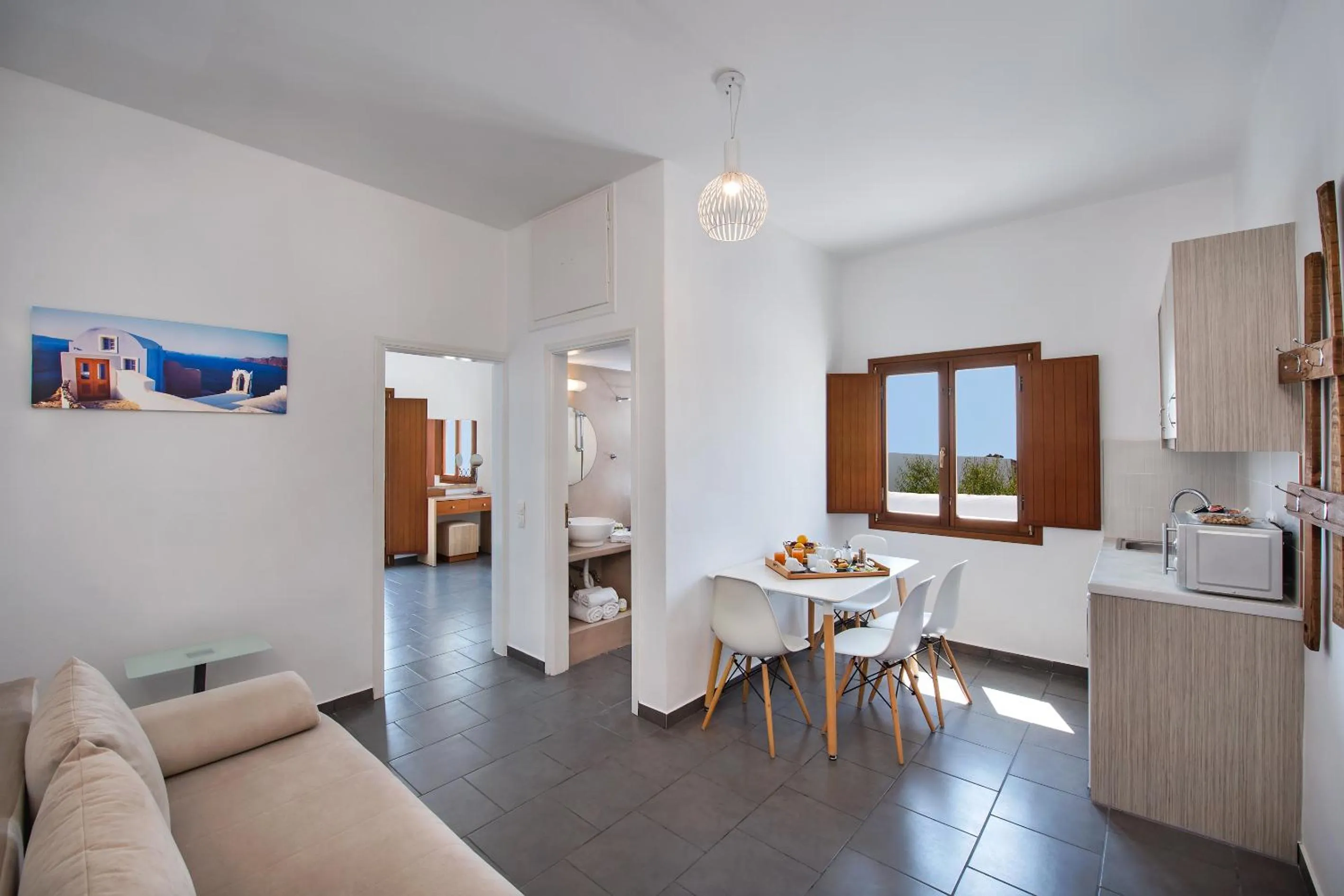 Kitchen or kitchenette in Belle Etoile Villas