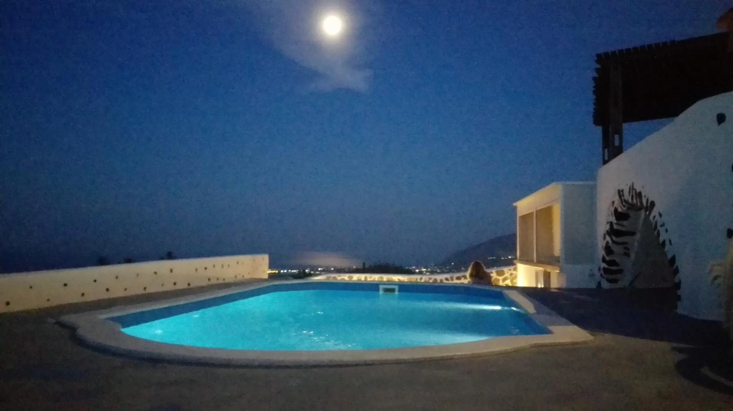Pool view in Belle Etoile Villas