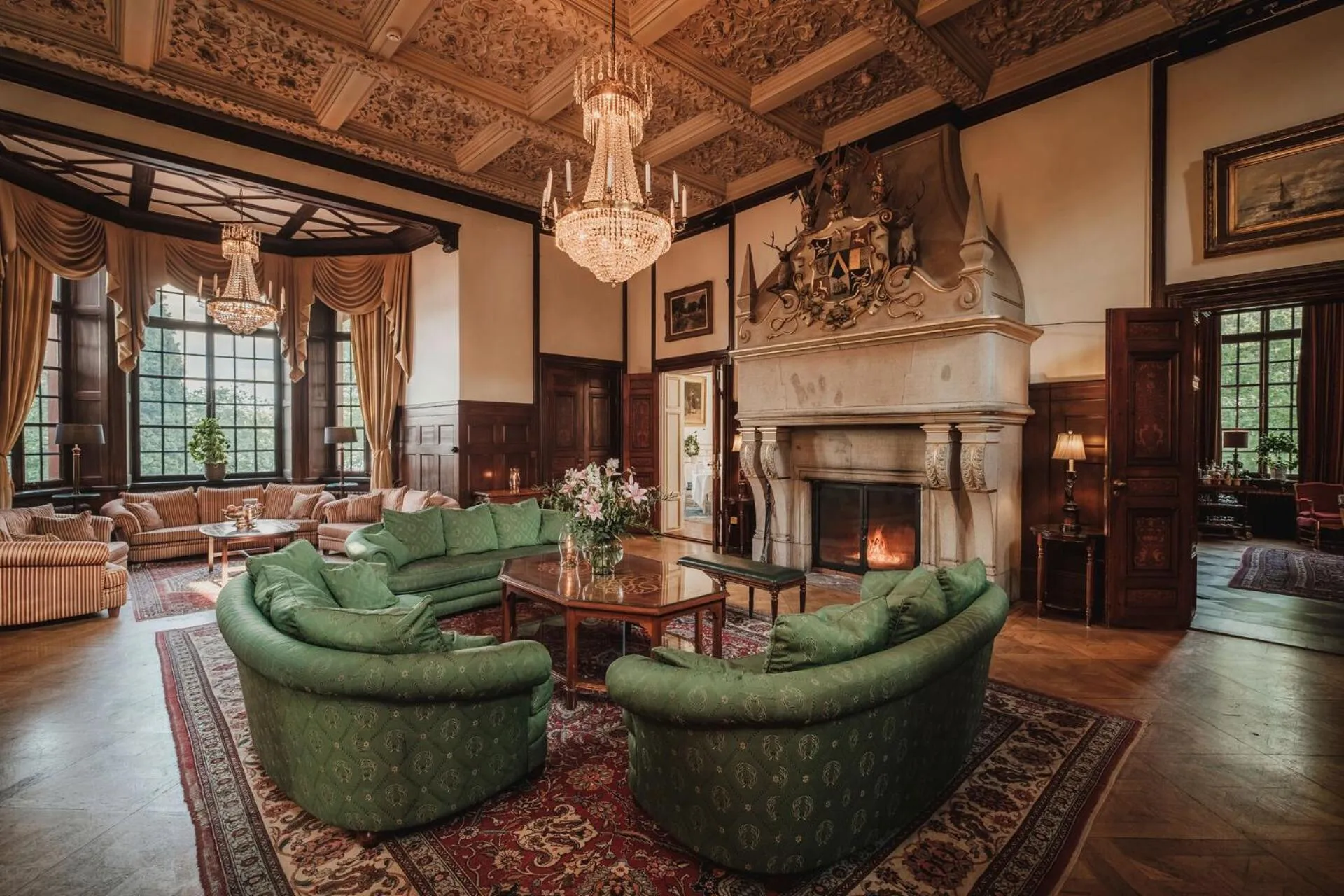 Lobby or reception in Lejondals Slott