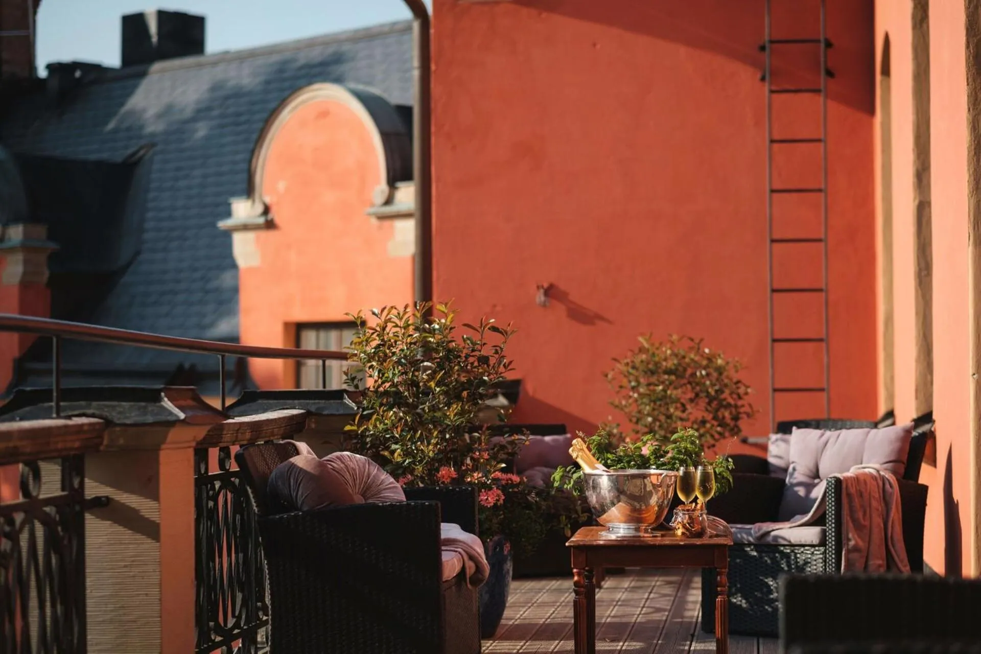 Facade/entrance in Lejondals Slott