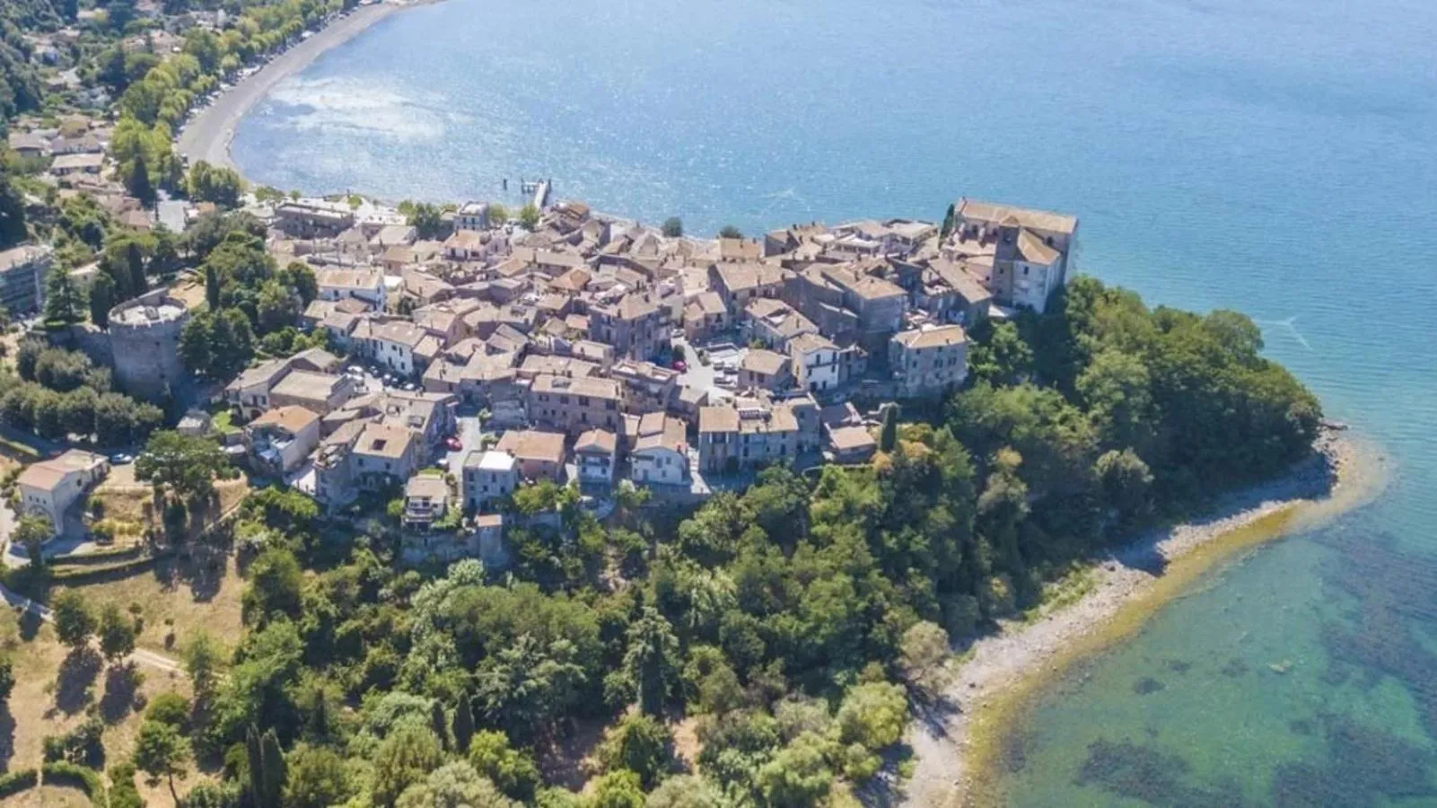 Bird's eye view in Hotel Massimino