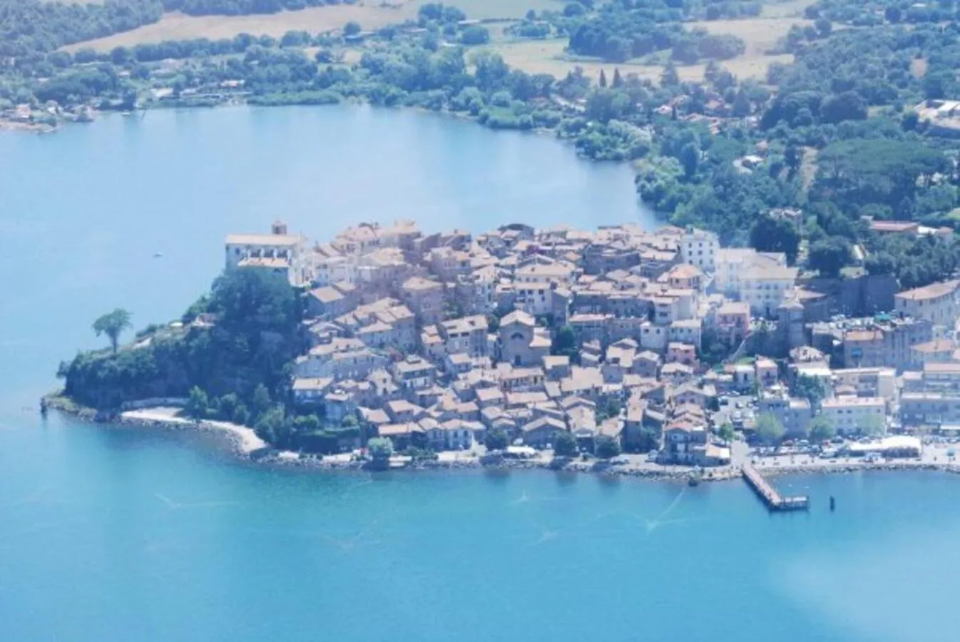 Bird's eye view in Hotel Massimino