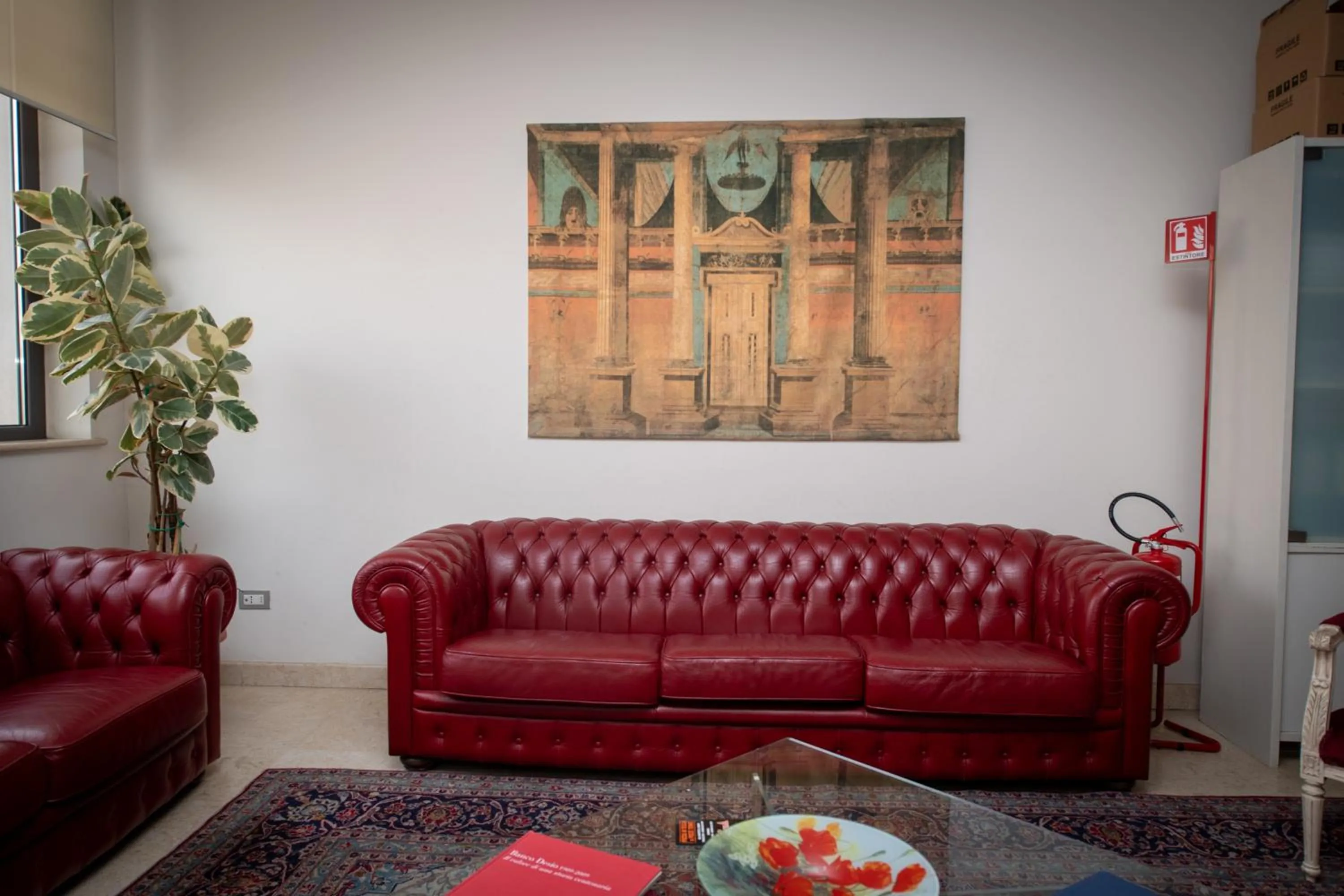 Lobby or reception in Hotel Massimino