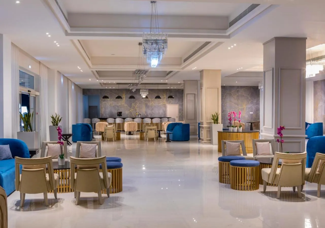 Lobby or reception in Constantinos the Great Beach Hotel