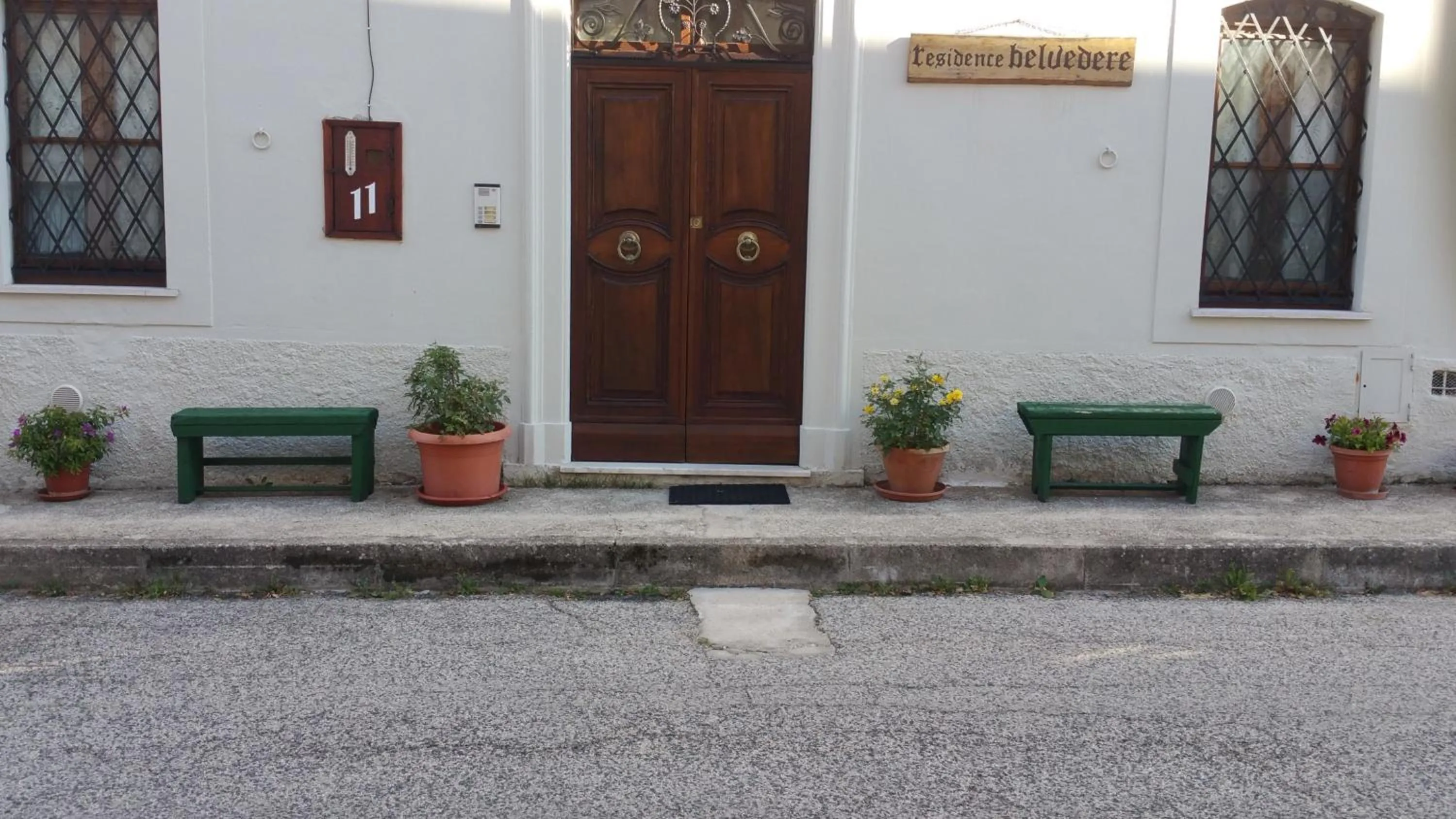 Facade/entrance in Residence Belvedere