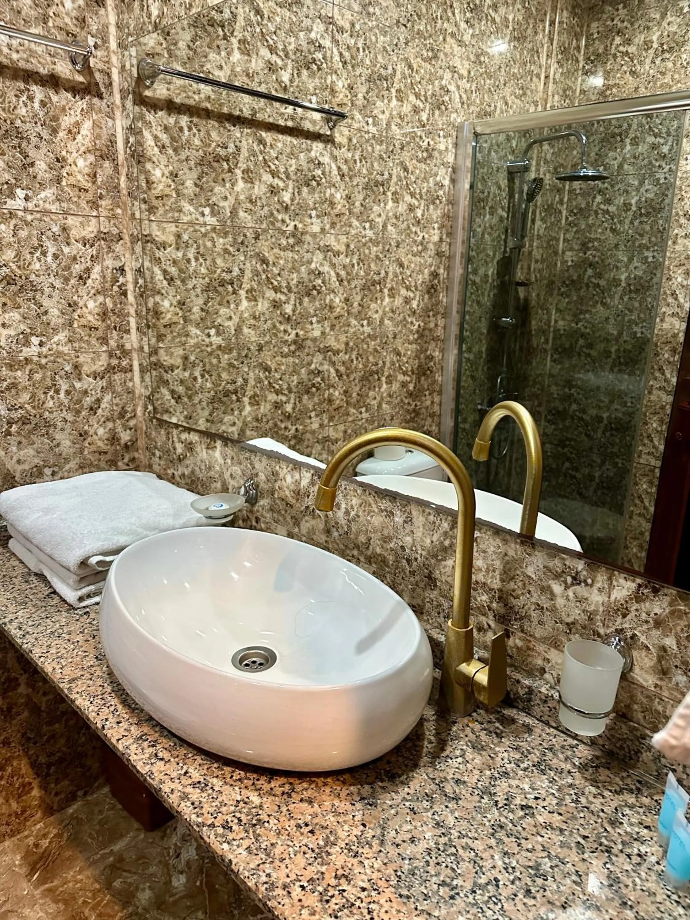 Bathroom in Aparthotel costa