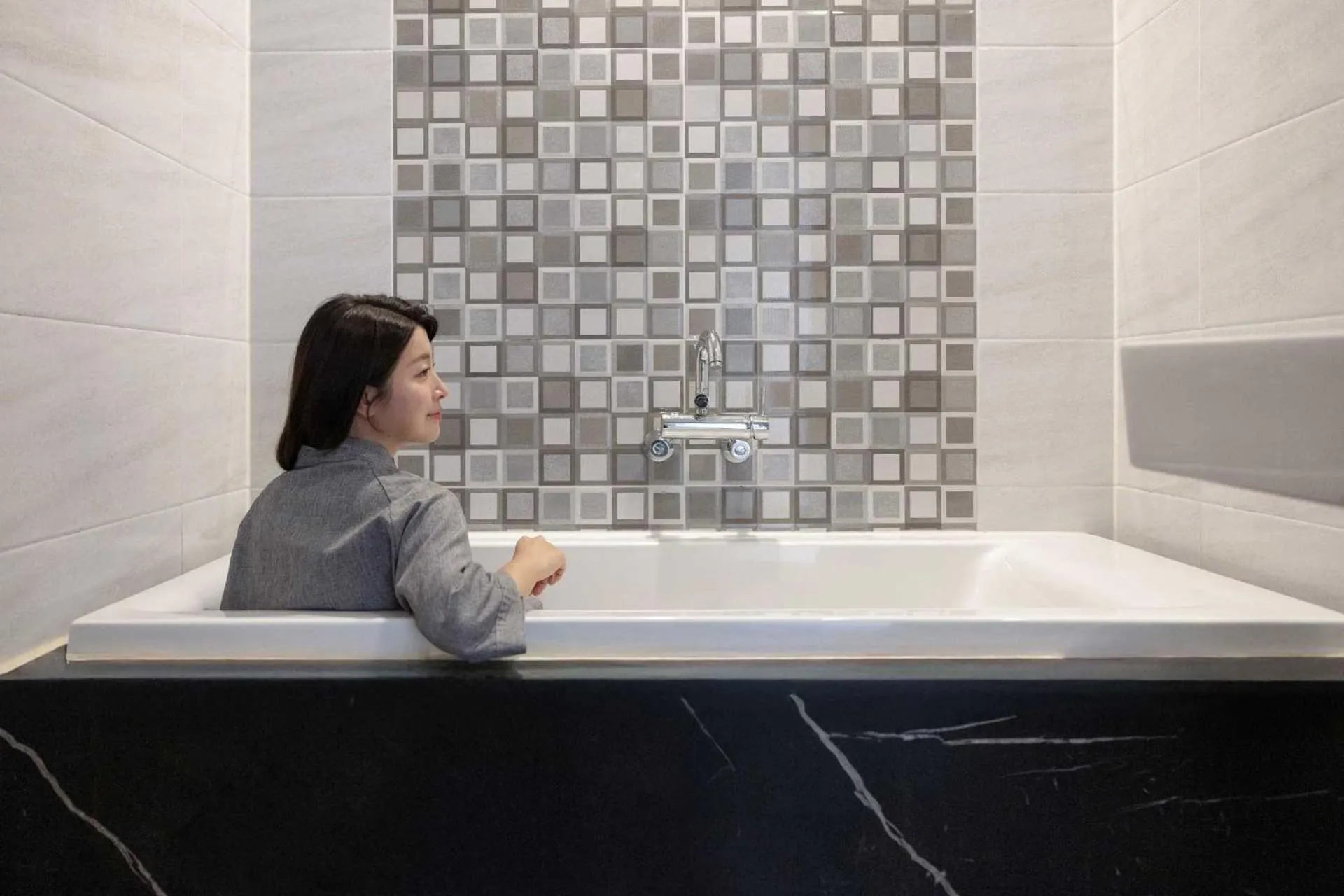 Bathroom in Hotel Moon Cheonan ShinBuldang