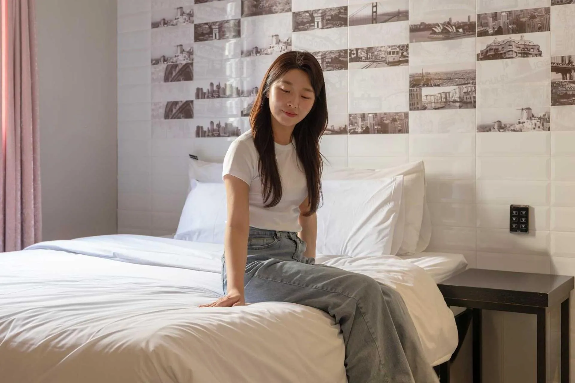 Bed in Hotel Moon Cheonan ShinBuldang