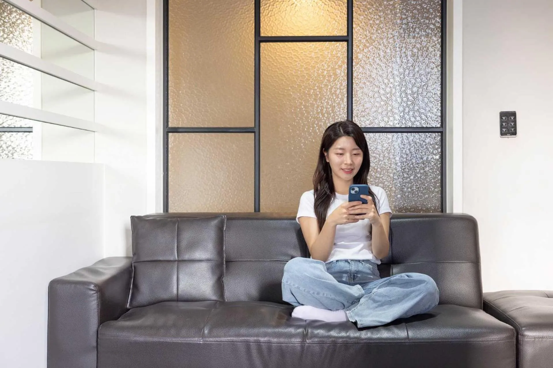 Seating area in Hotel Moon Cheonan ShinBuldang