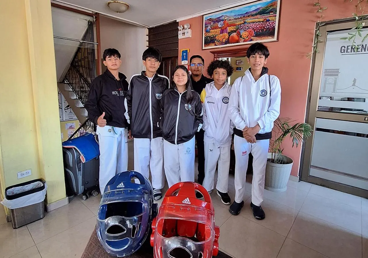 Property building in La Merced Plaza Hospedaje