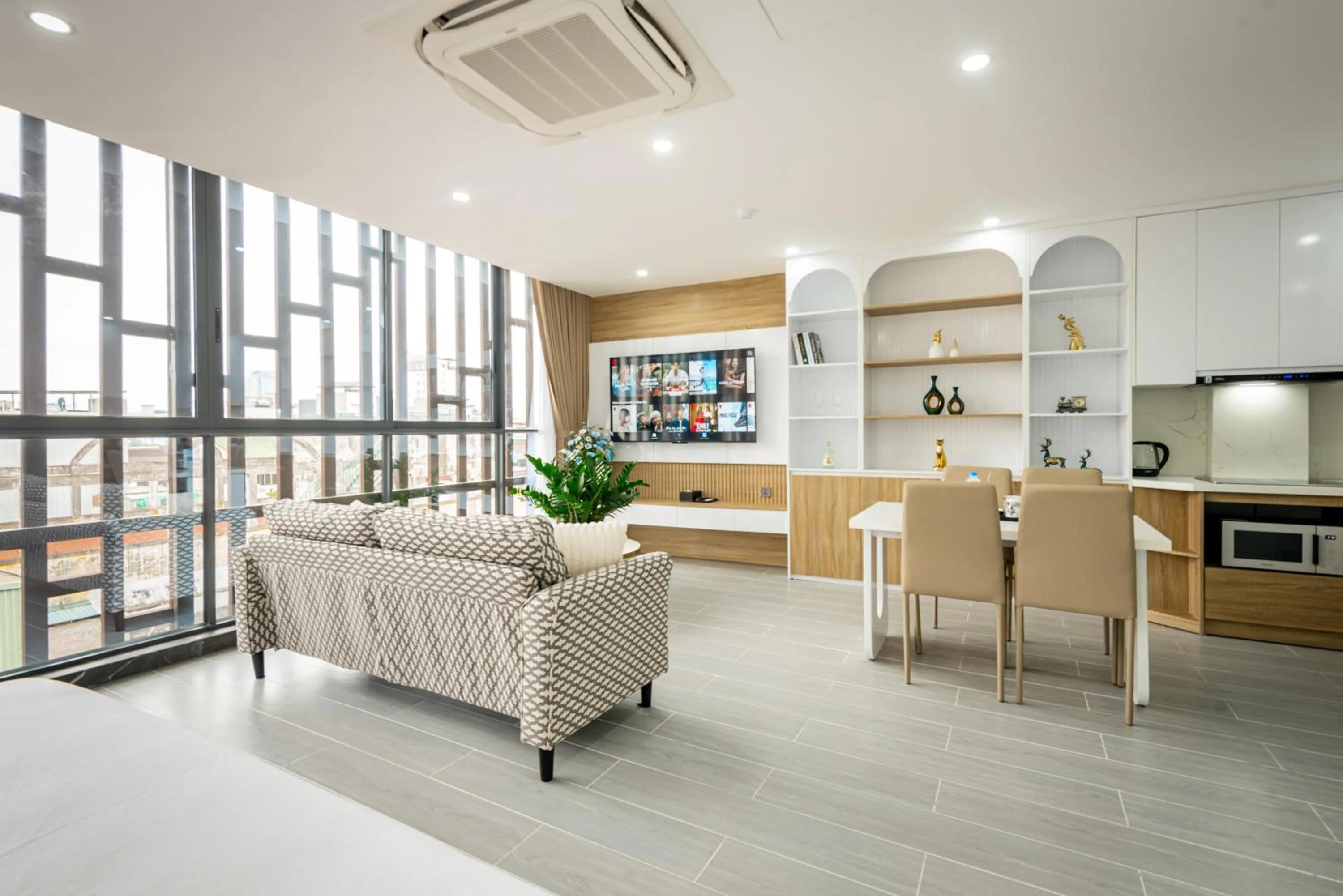 Kitchen or kitchenette in Myrcella Urban Apartment