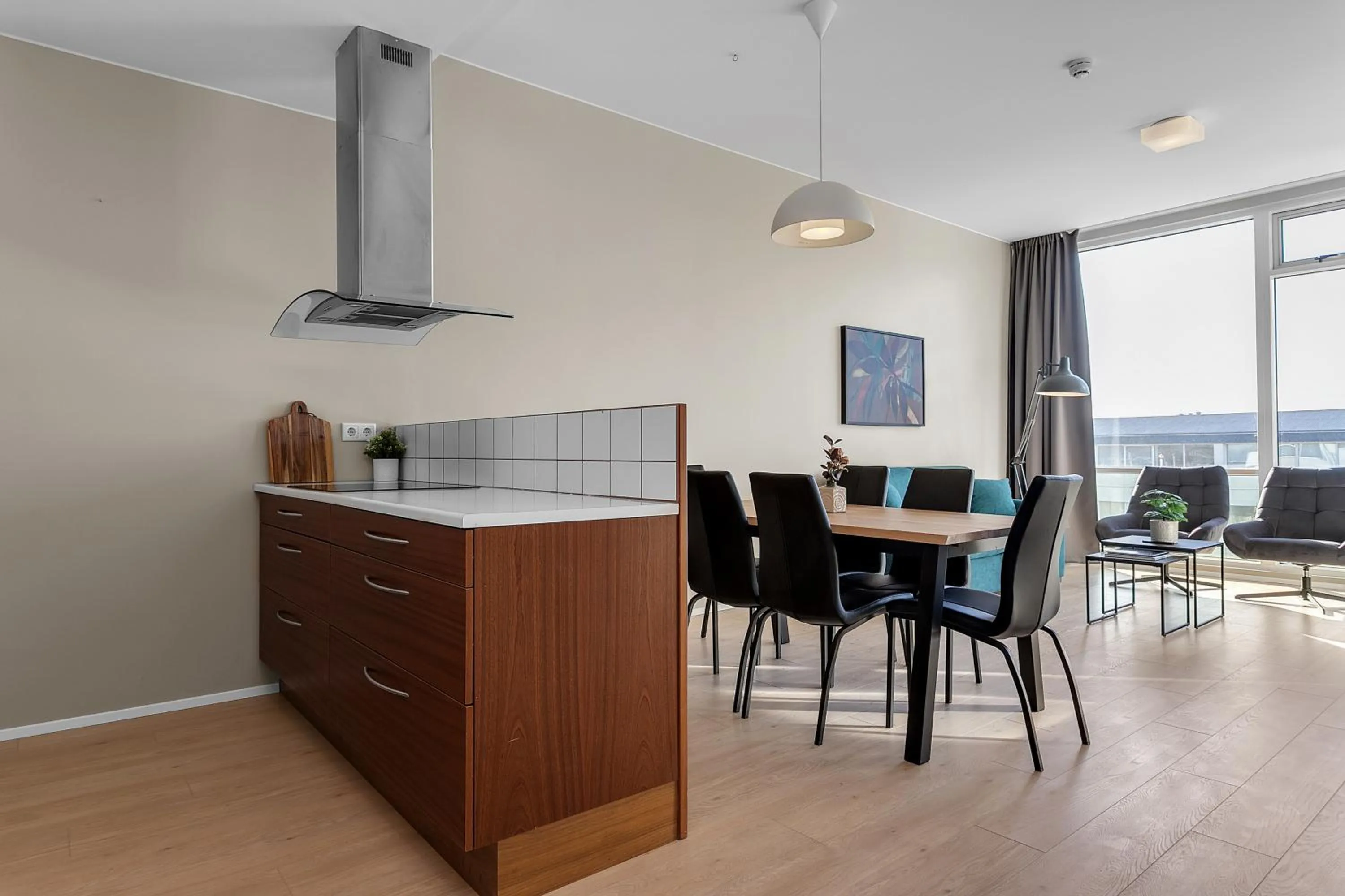 kitchen in Bella Apartments & Rooms