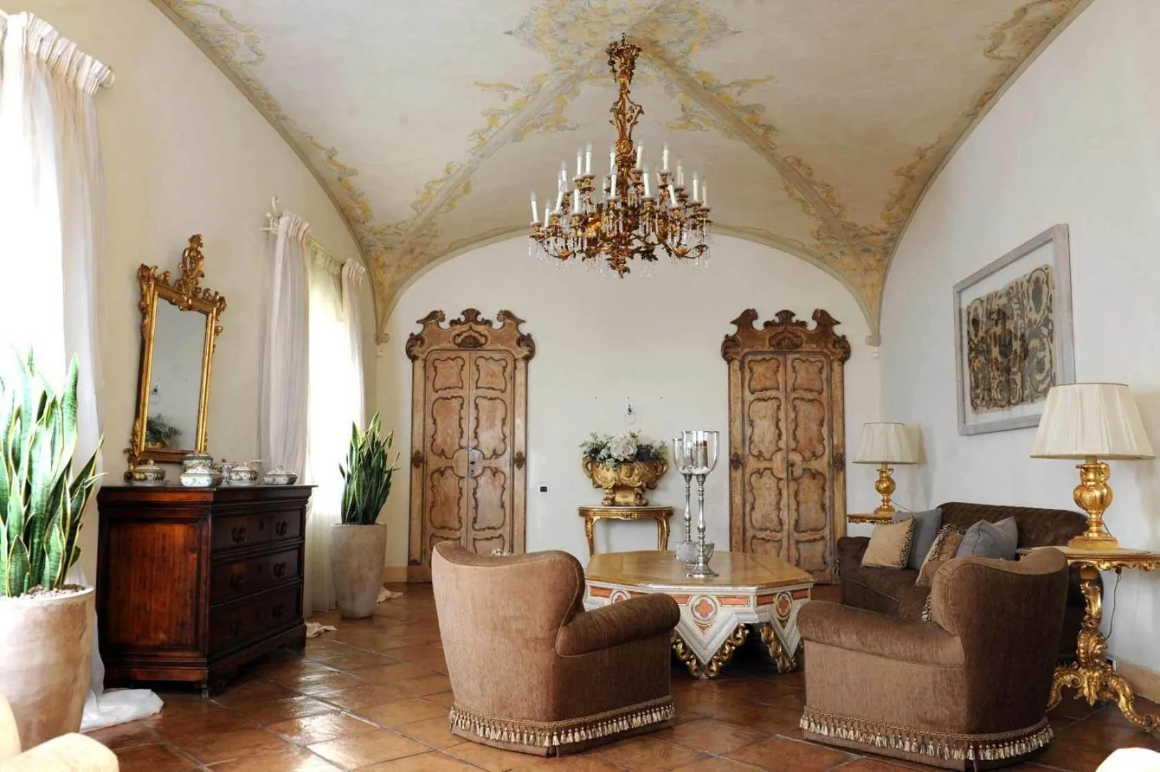 Living room in Casa Raiola Ercolano Luxury Rooms & Spa
