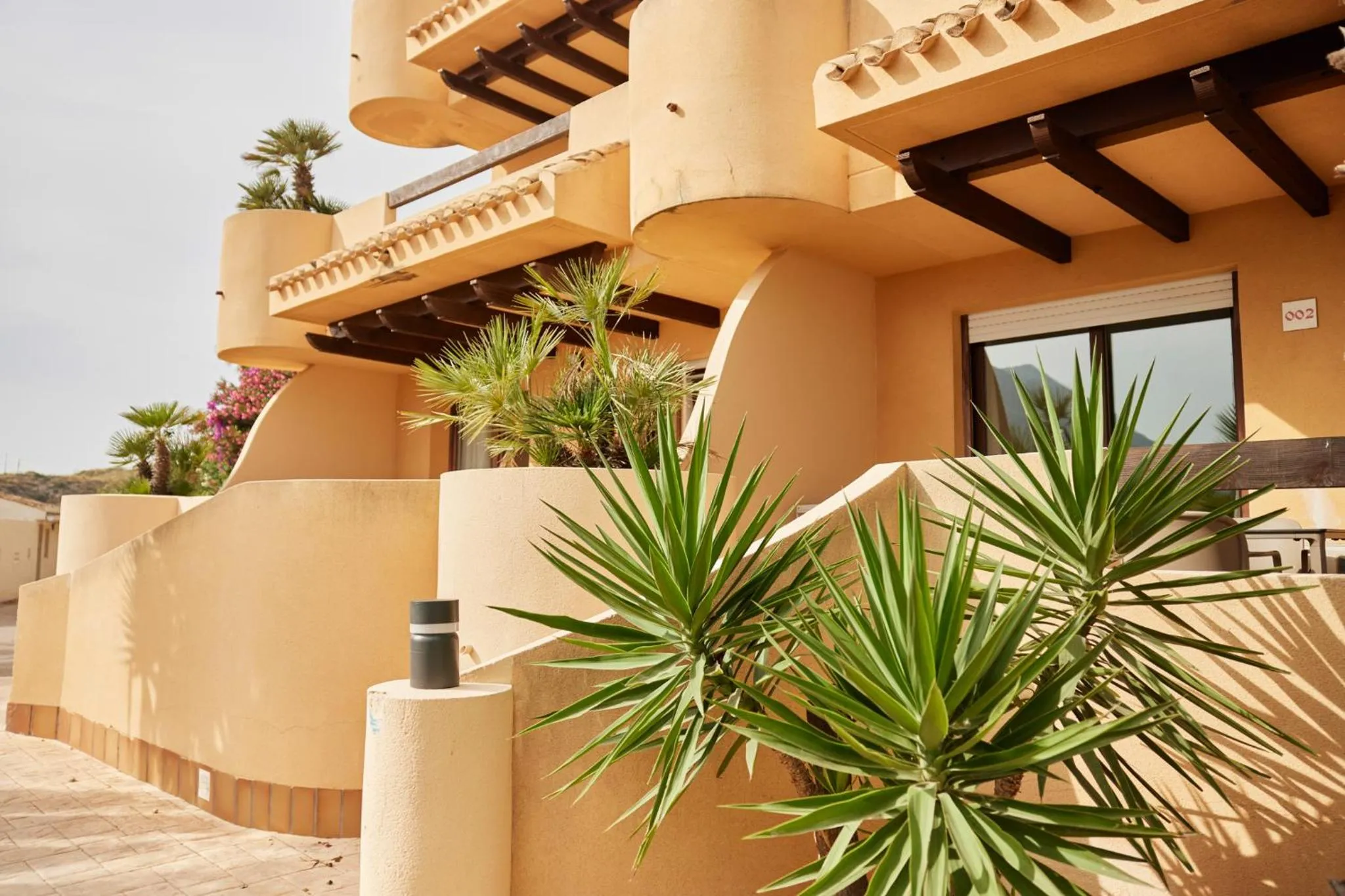 Balcony/Terrace in Camping El Portus