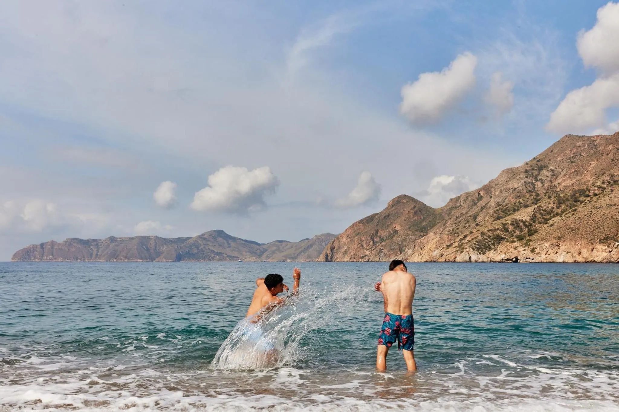 Beach in Camping El Portus