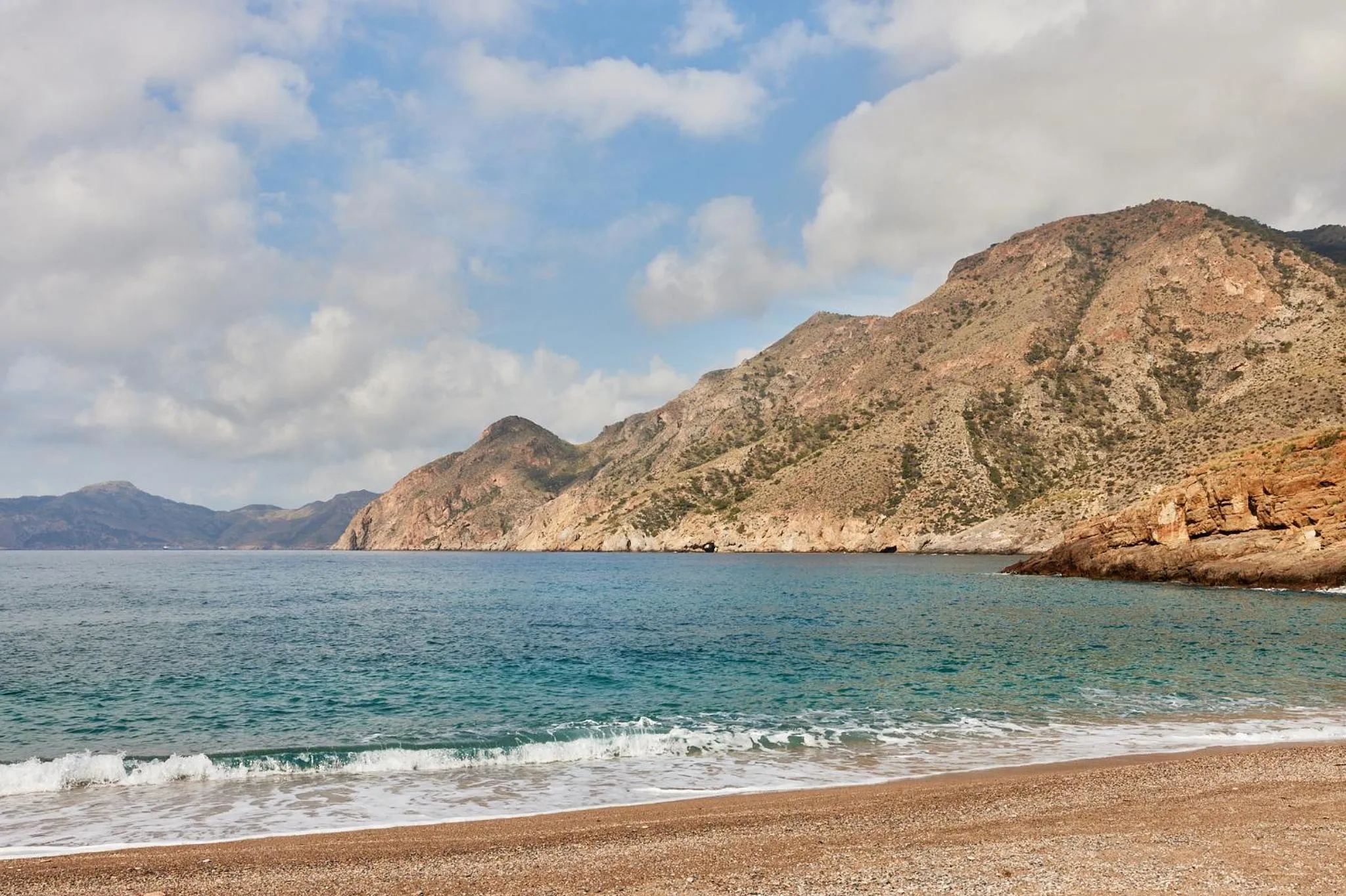 Beach in Camping El Portus