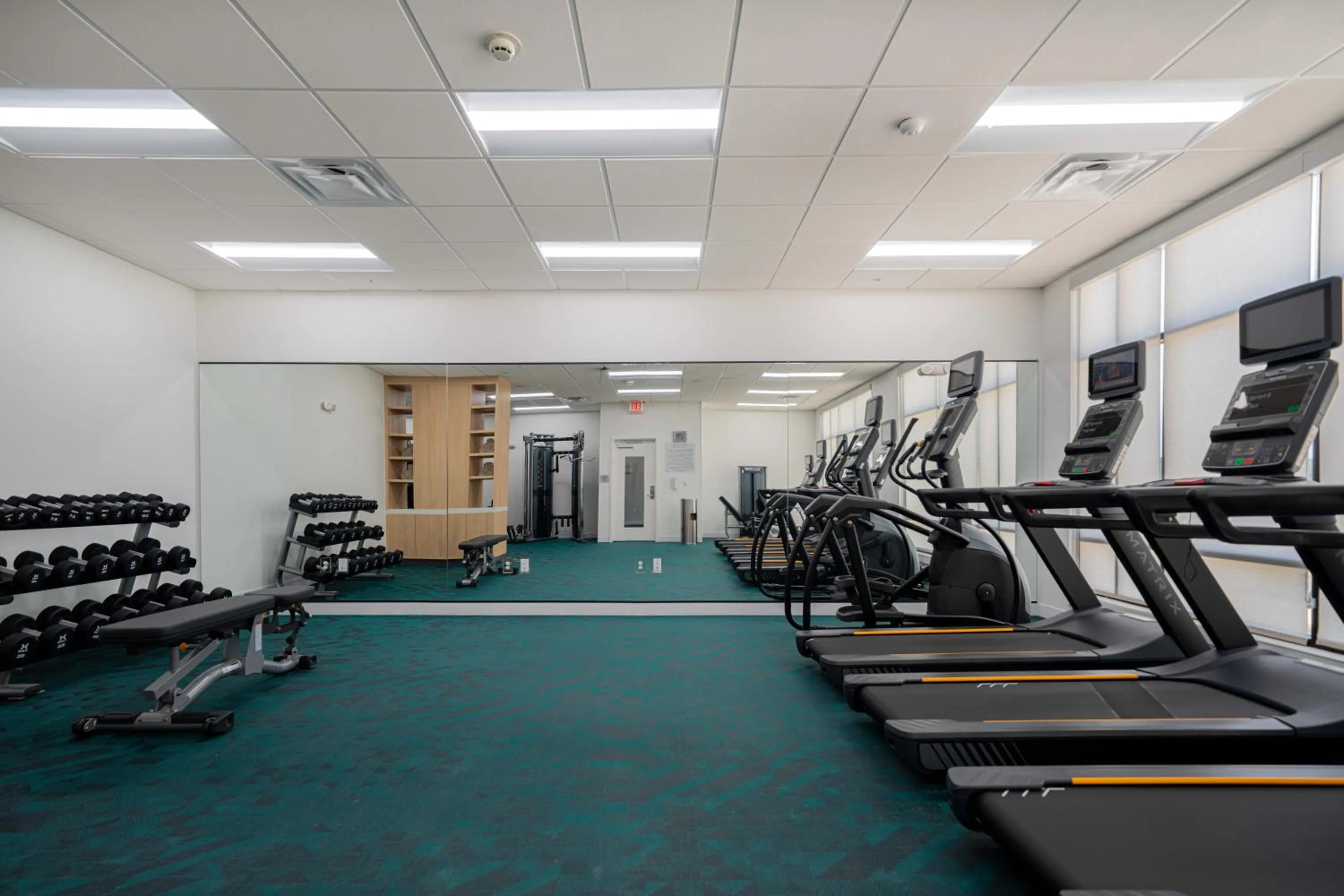 Fitness centre/facilities in TownePlace Suites Longview