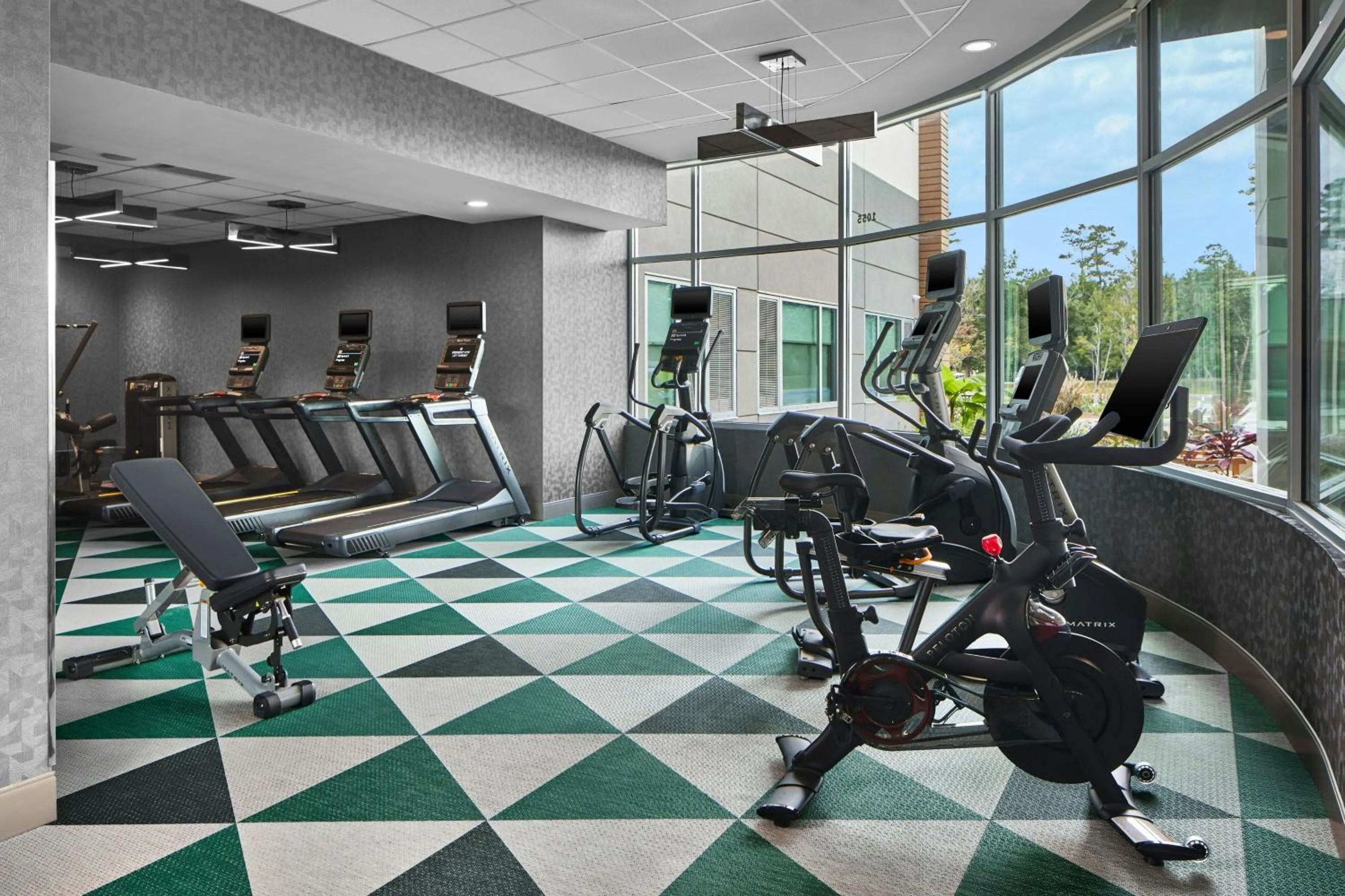 Fitness centre/facilities in Element Wilmington