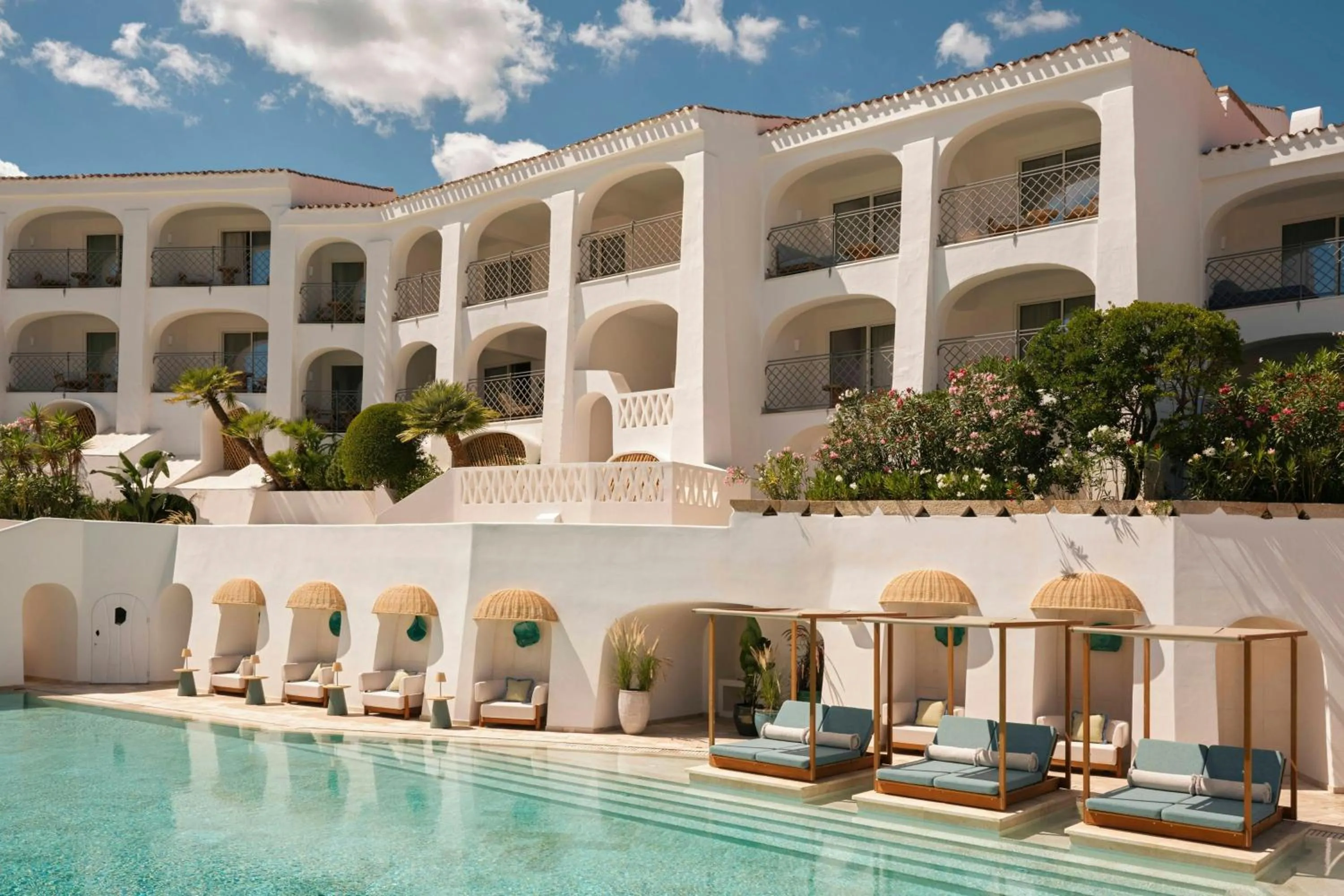 Swimming pool in W Sardinia - Poltu Quatu