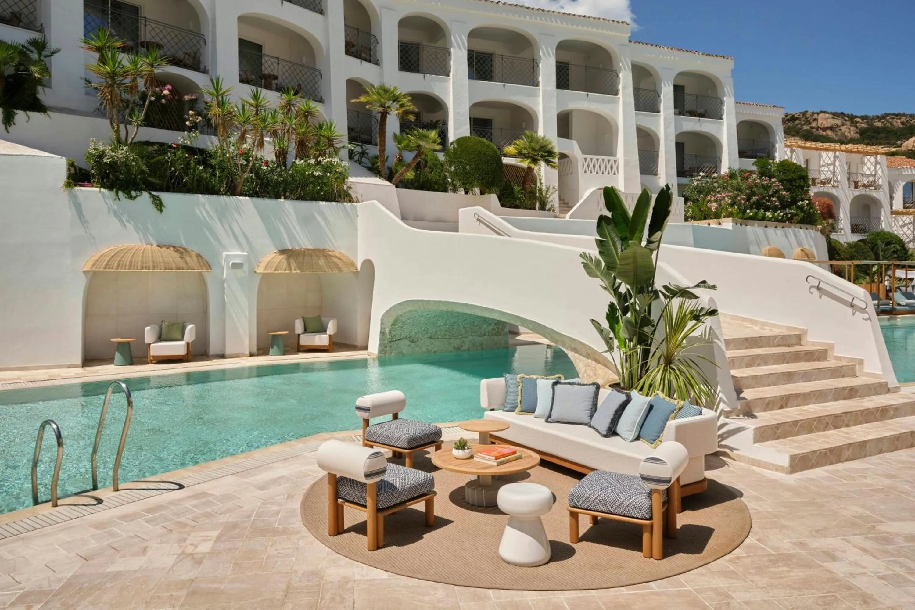 Swimming pool in W Sardinia - Poltu Quatu