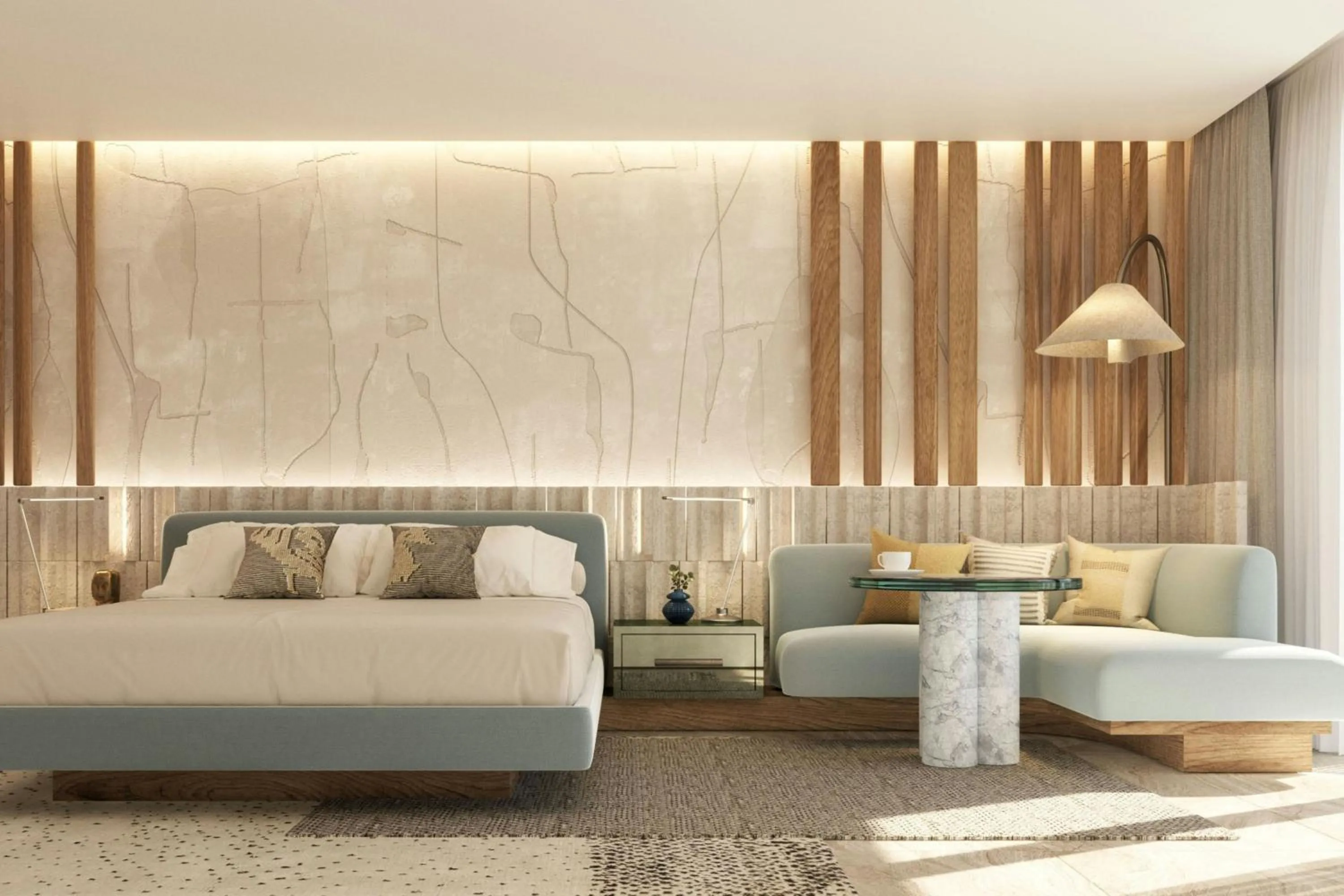 Photo of the whole room in W Sardinia - Poltu Quatu