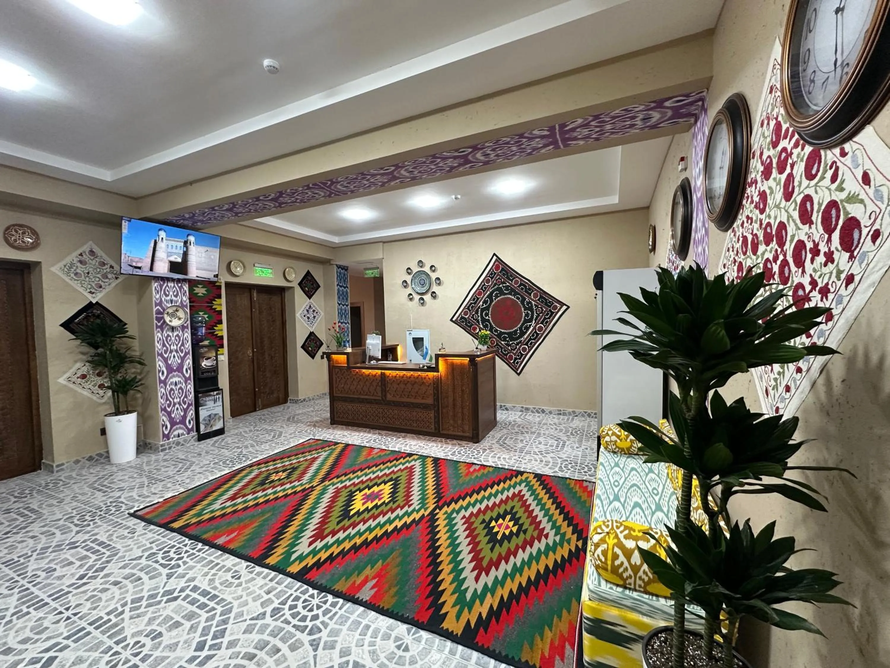 Lobby or reception in Hotel Byond Khiva