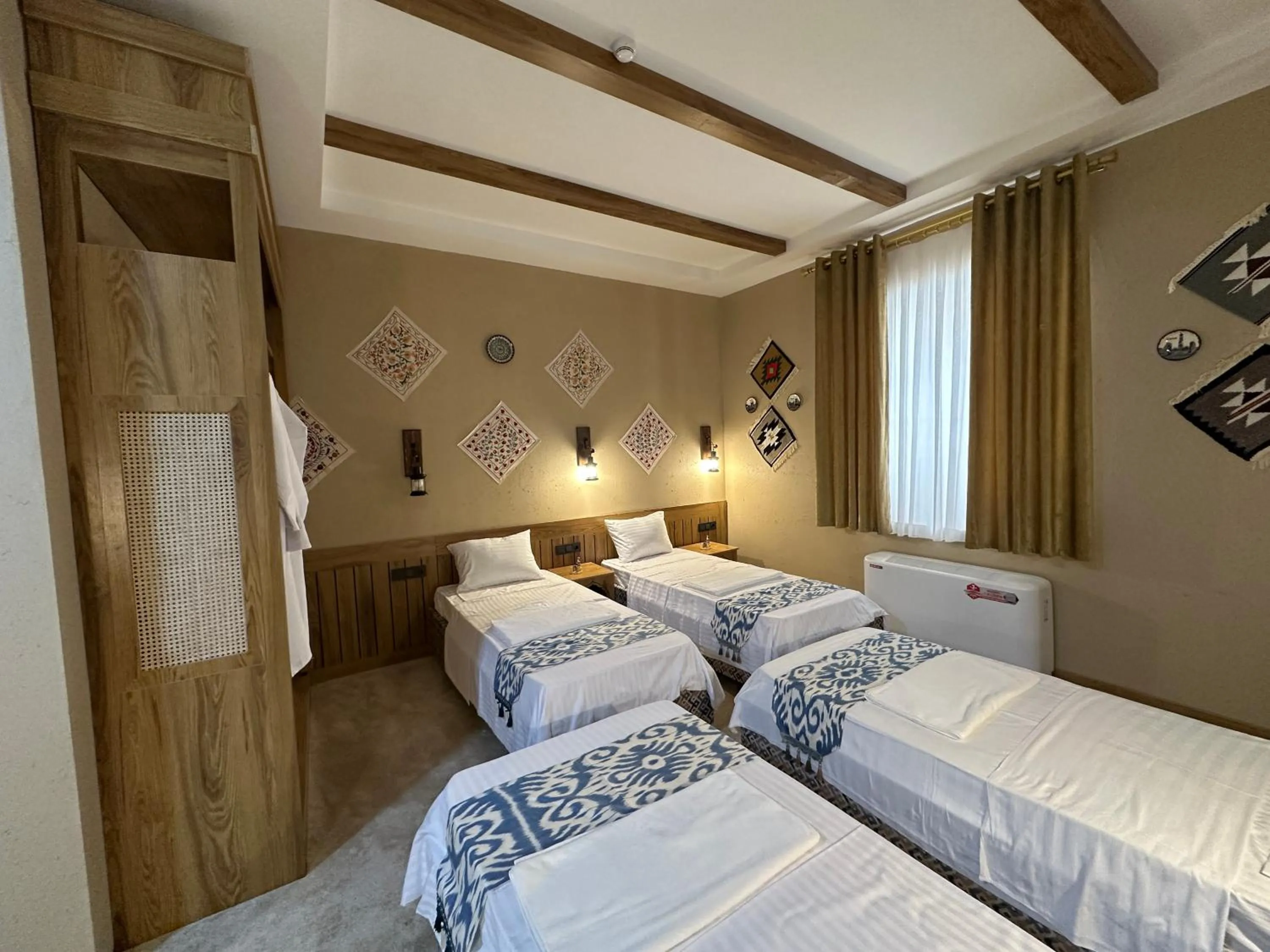 Bed in Hotel Byond Khiva