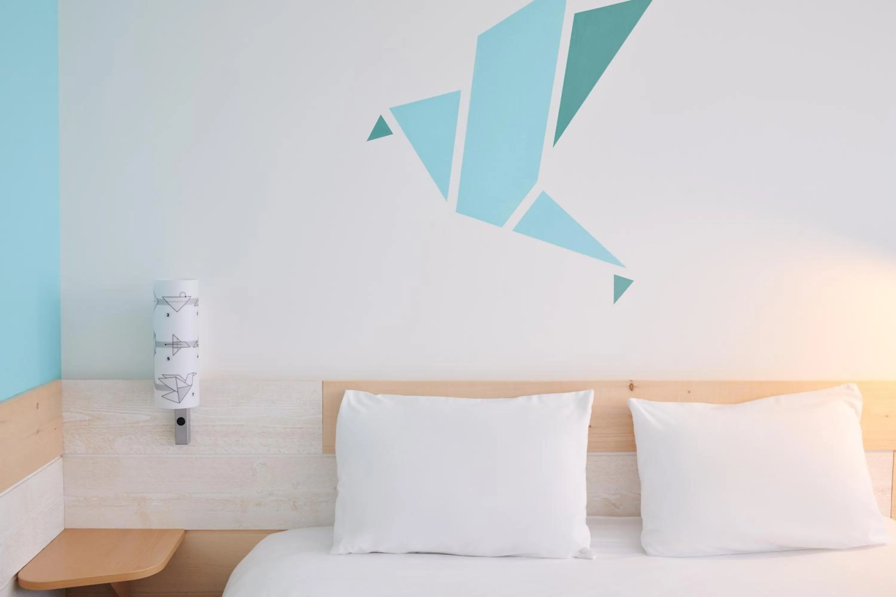 Bedroom, Bed in Greet Hôtel Saint-Nazaire Trignac Nouvelle Marque du Groupe Accor