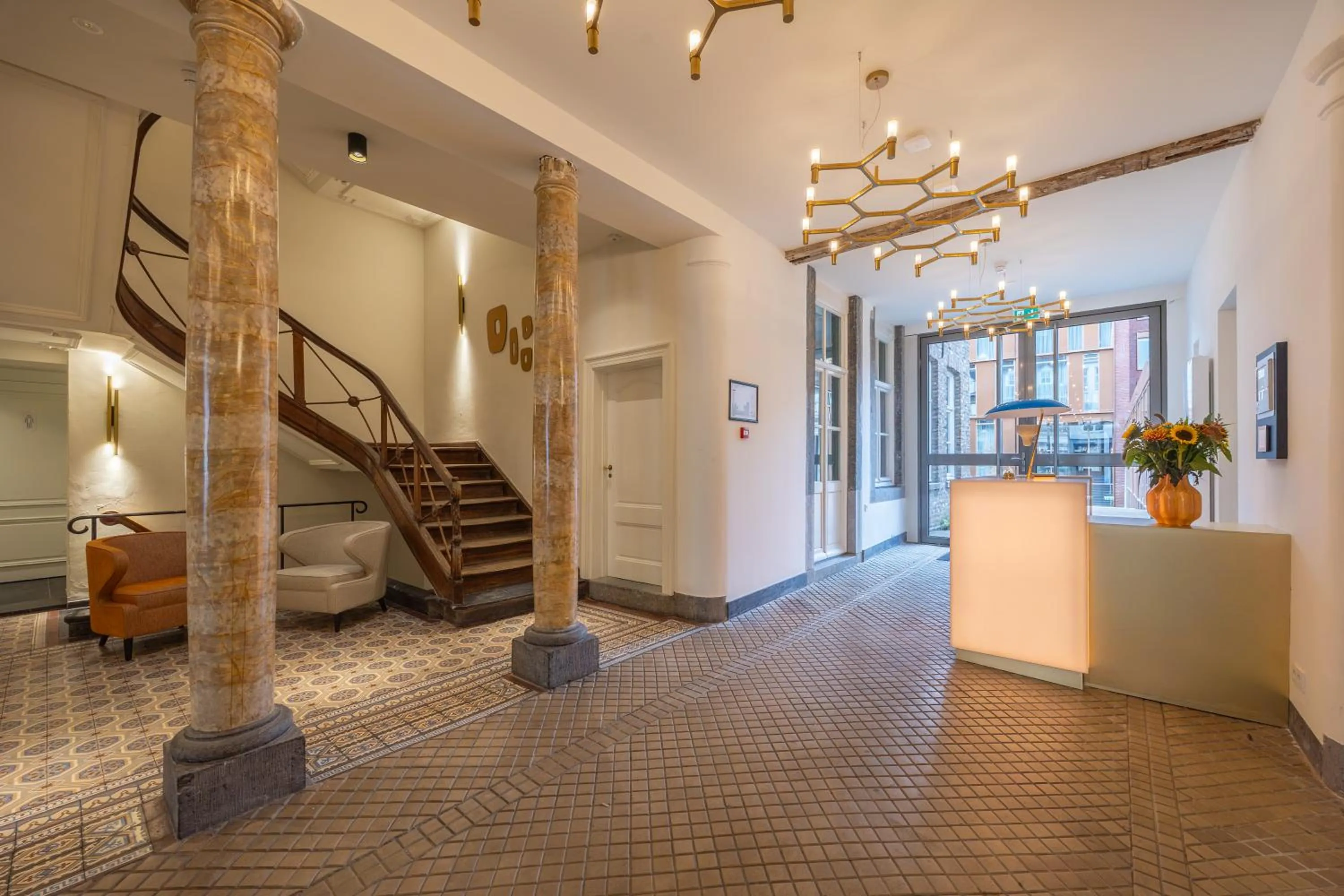 Lobby or reception in Hotel Maison Maastricht Centrum - Handwritten Collection