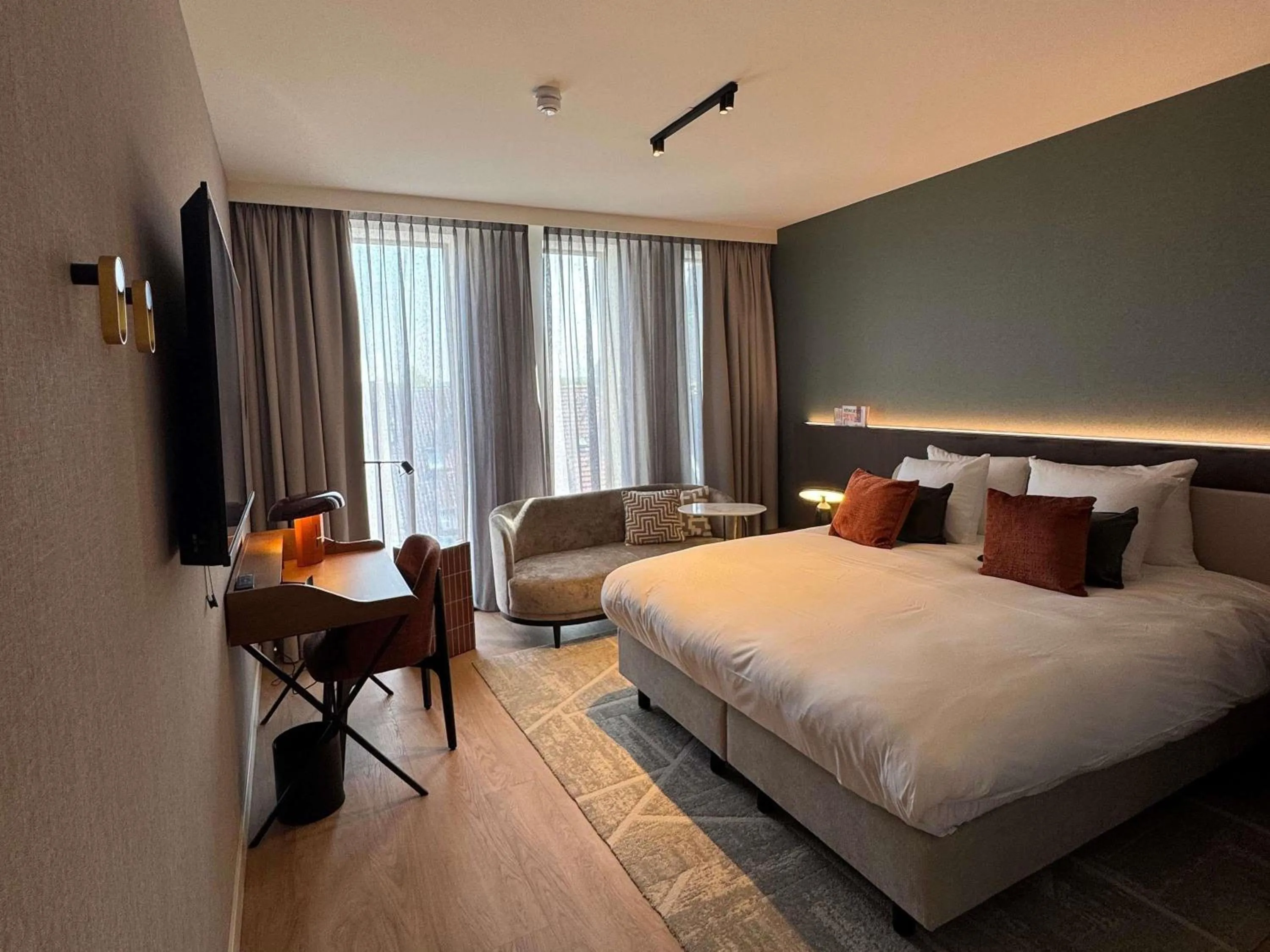 Bedroom, Bed in Hotel Maison Maastricht Centrum - Handwritten Collection