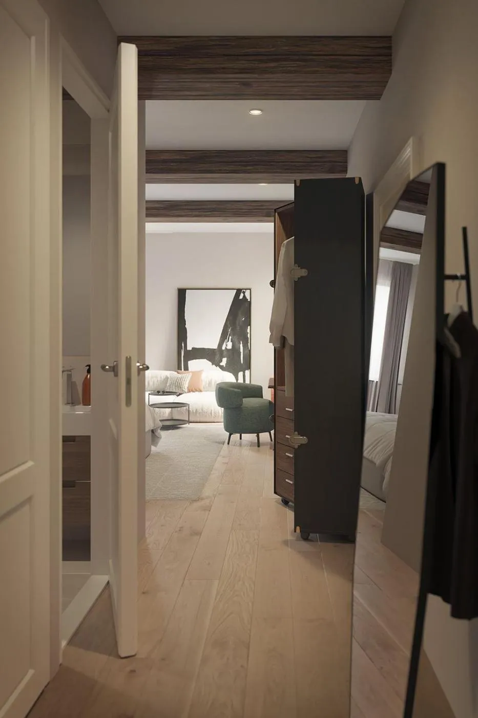 Photo of the whole room, Bed in Hotel Maison Maastricht Centrum - Handwritten Collection