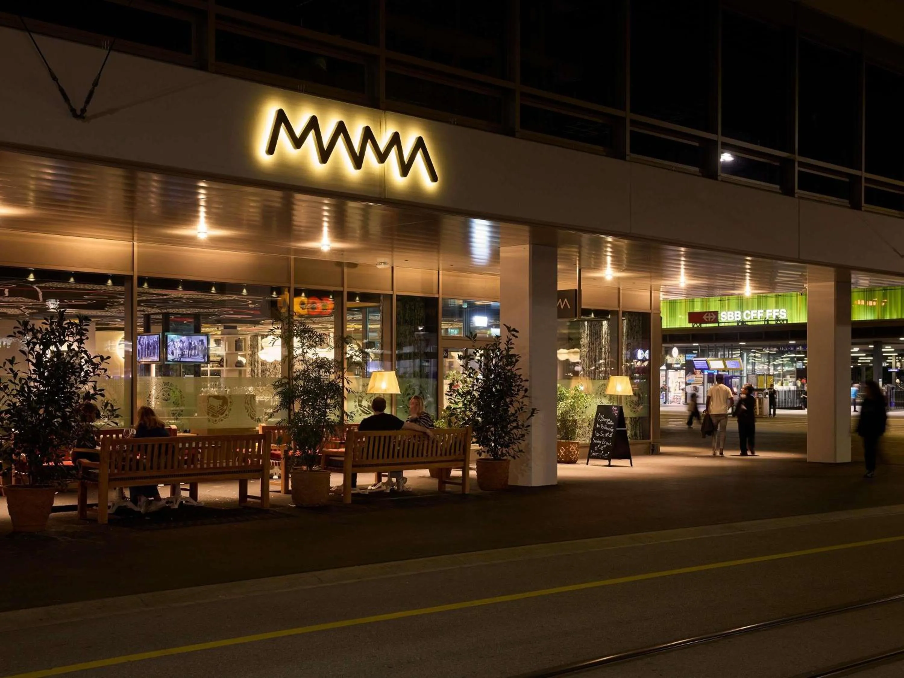 Property building in Mama Shelter Zurich