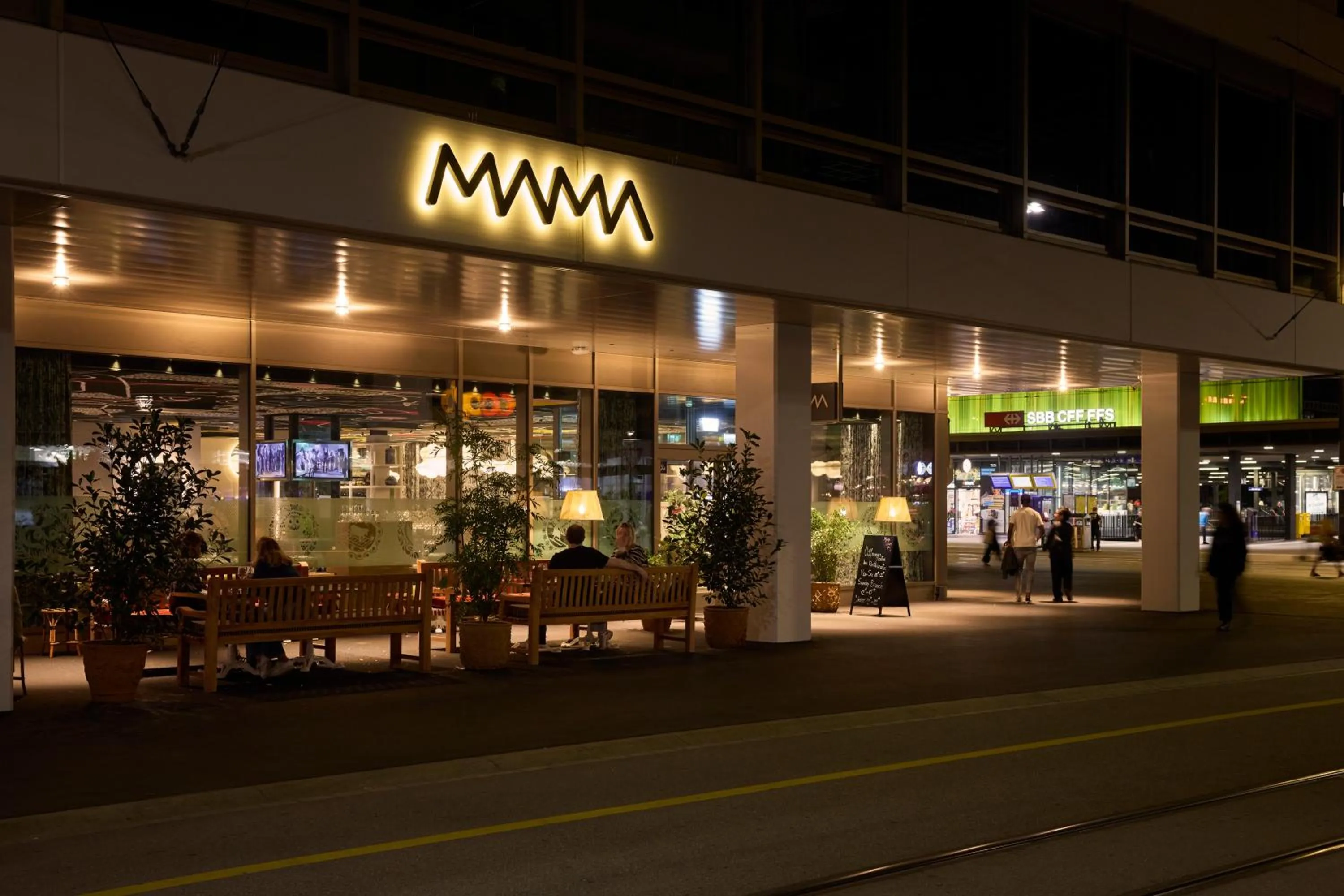 Property building in Mama Shelter Zurich