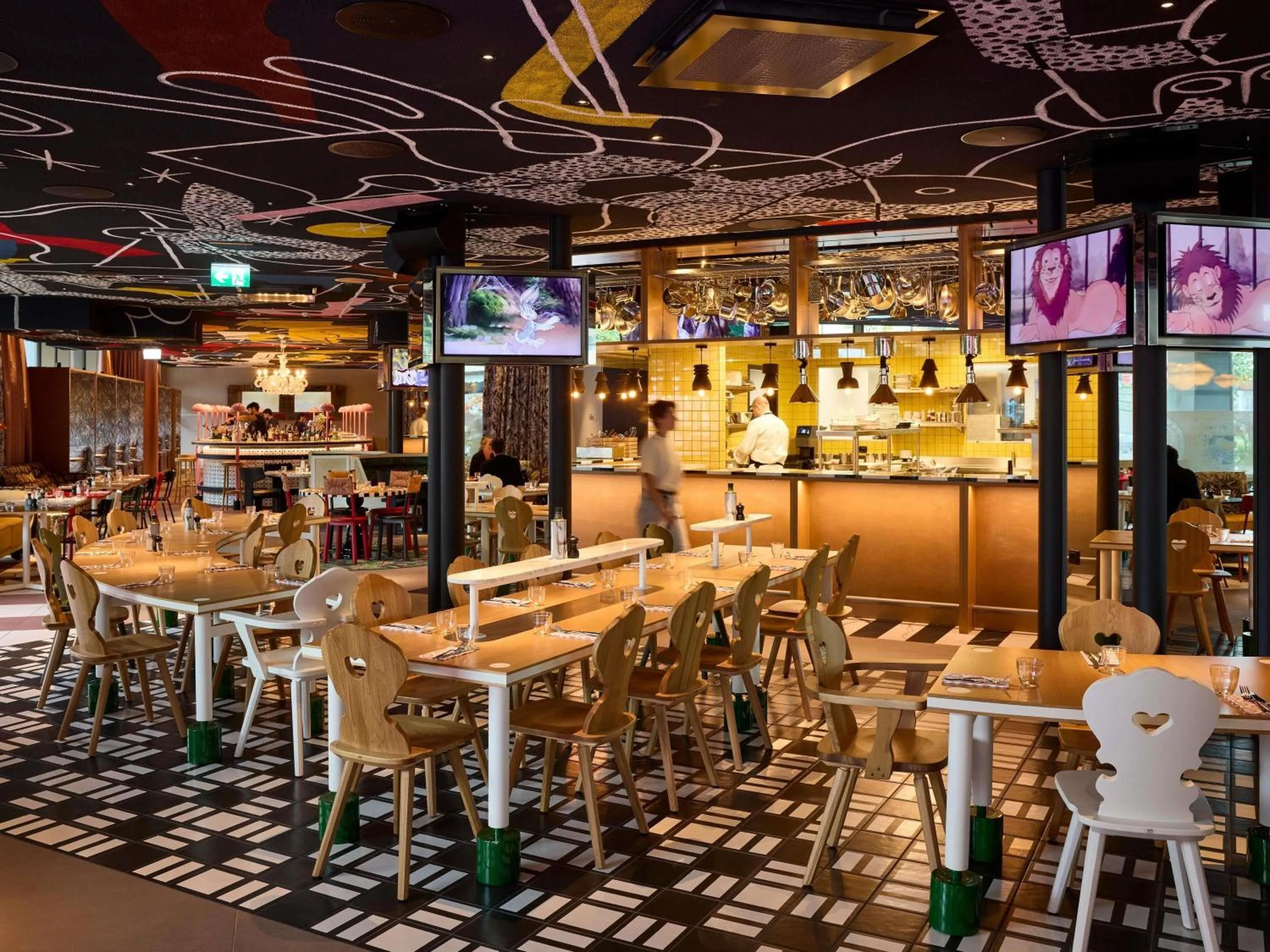 Restaurant/places to eat in Mama Shelter Zurich