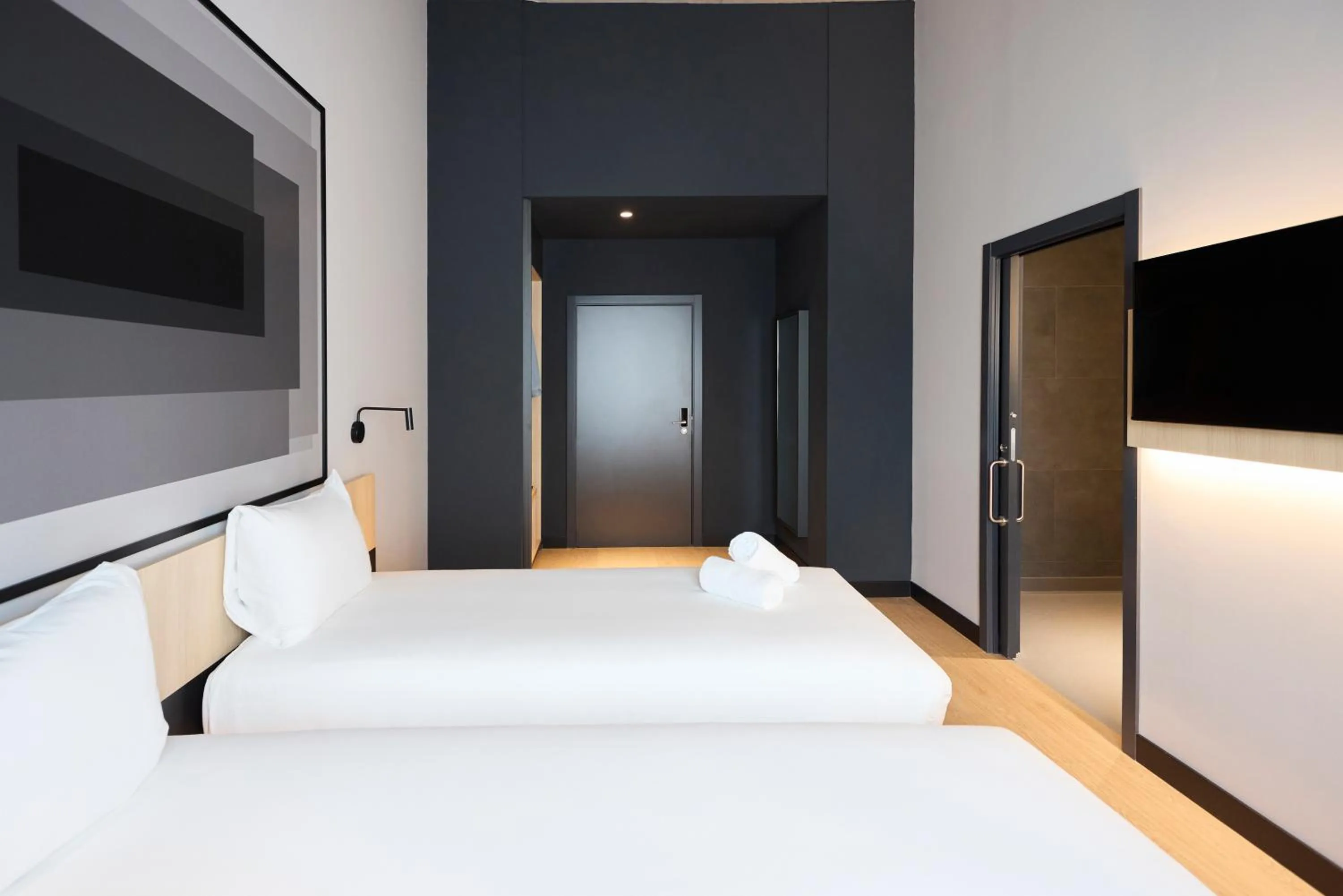 Bed in ibis Madrid Norte Las Tablas