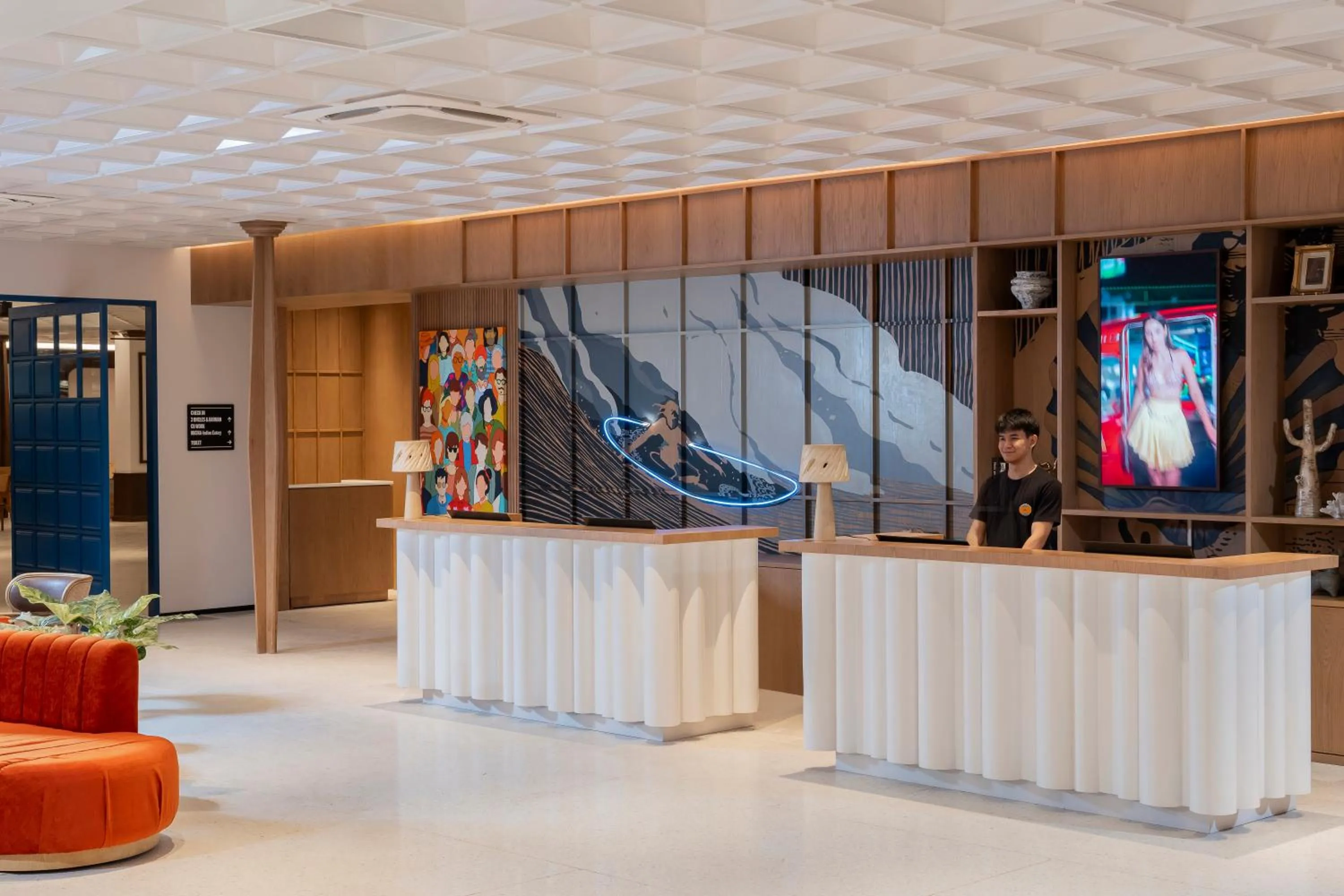 Lobby or reception in TRIBE Phuket Patong by Accor