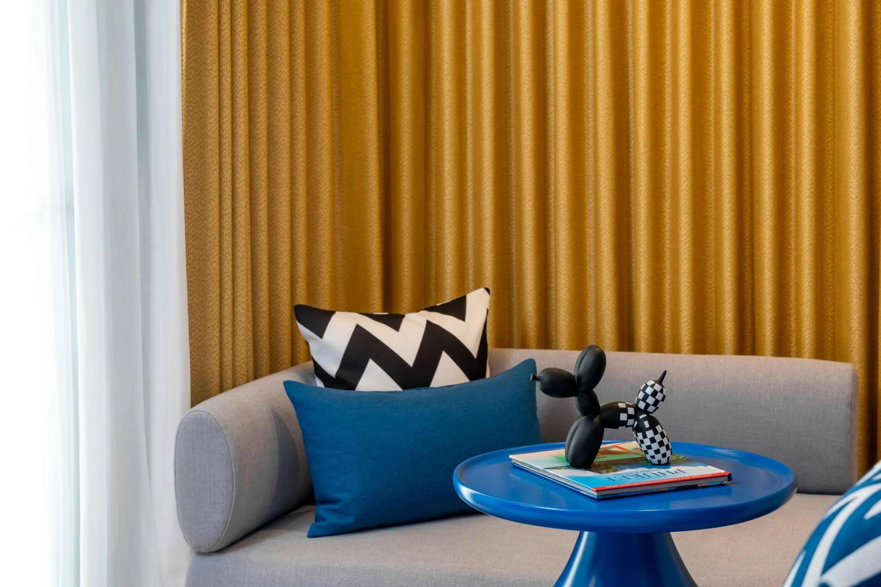 Seating area in TRIBE Phuket Patong by Accor