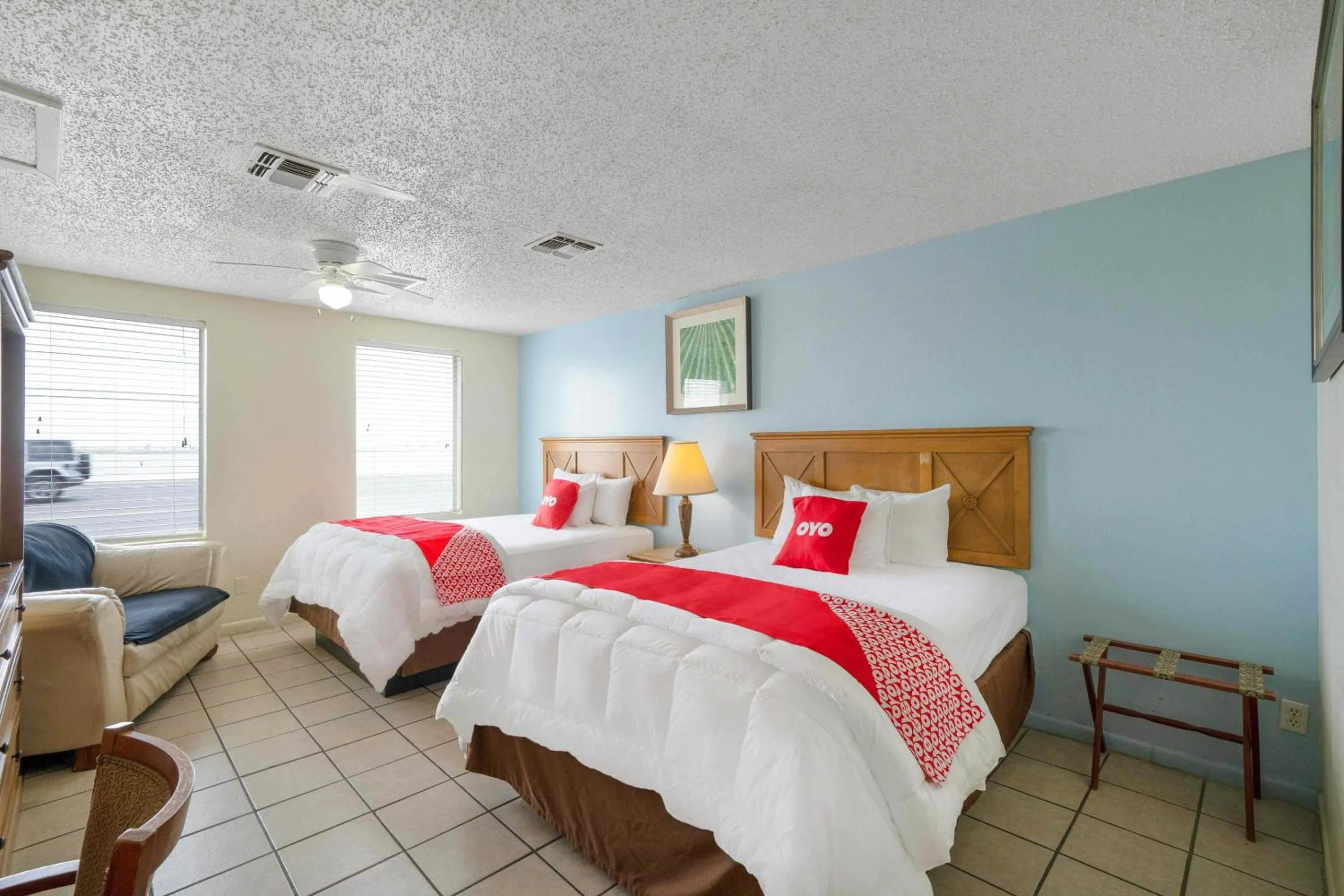 Bedroom, Bed in OYO Hotel Rockport- Bay View