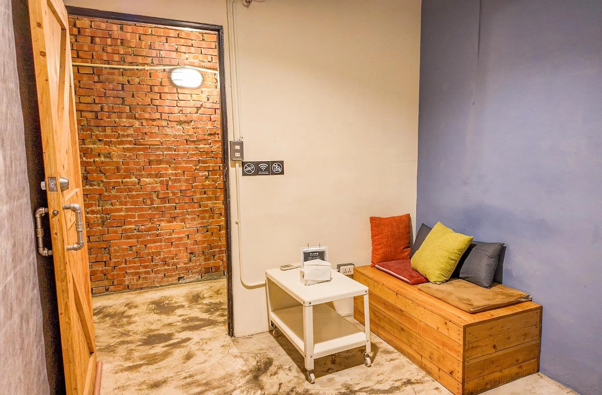 Seating area in 62巷背包客棧 Lane62 Hostel