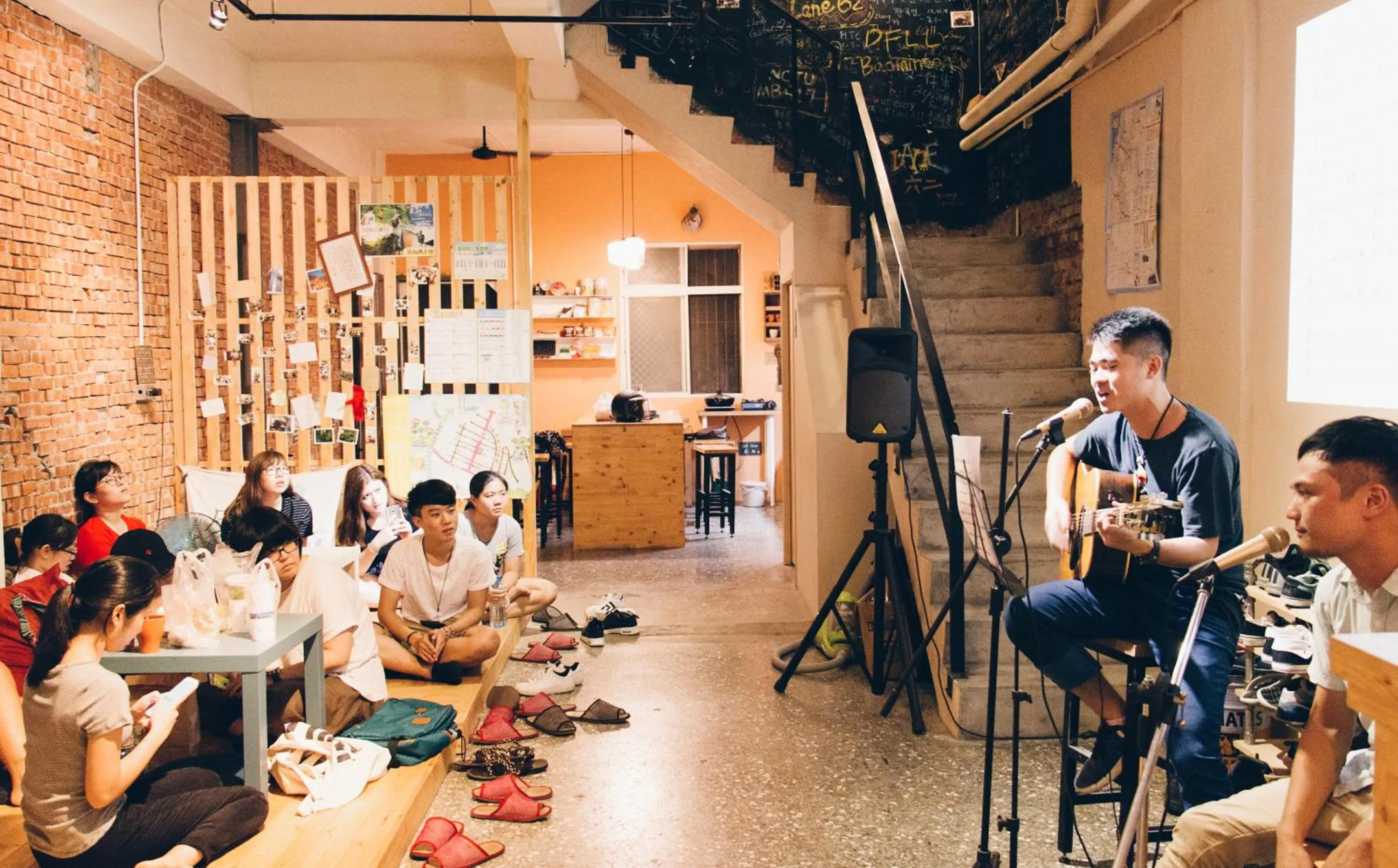 Communal lounge/ TV room in 62巷背包客棧 Lane62 Hostel