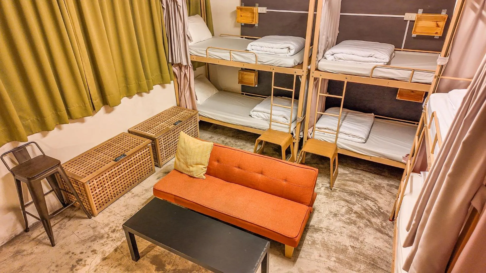 Bed in 62巷背包客棧 Lane62 Hostel
