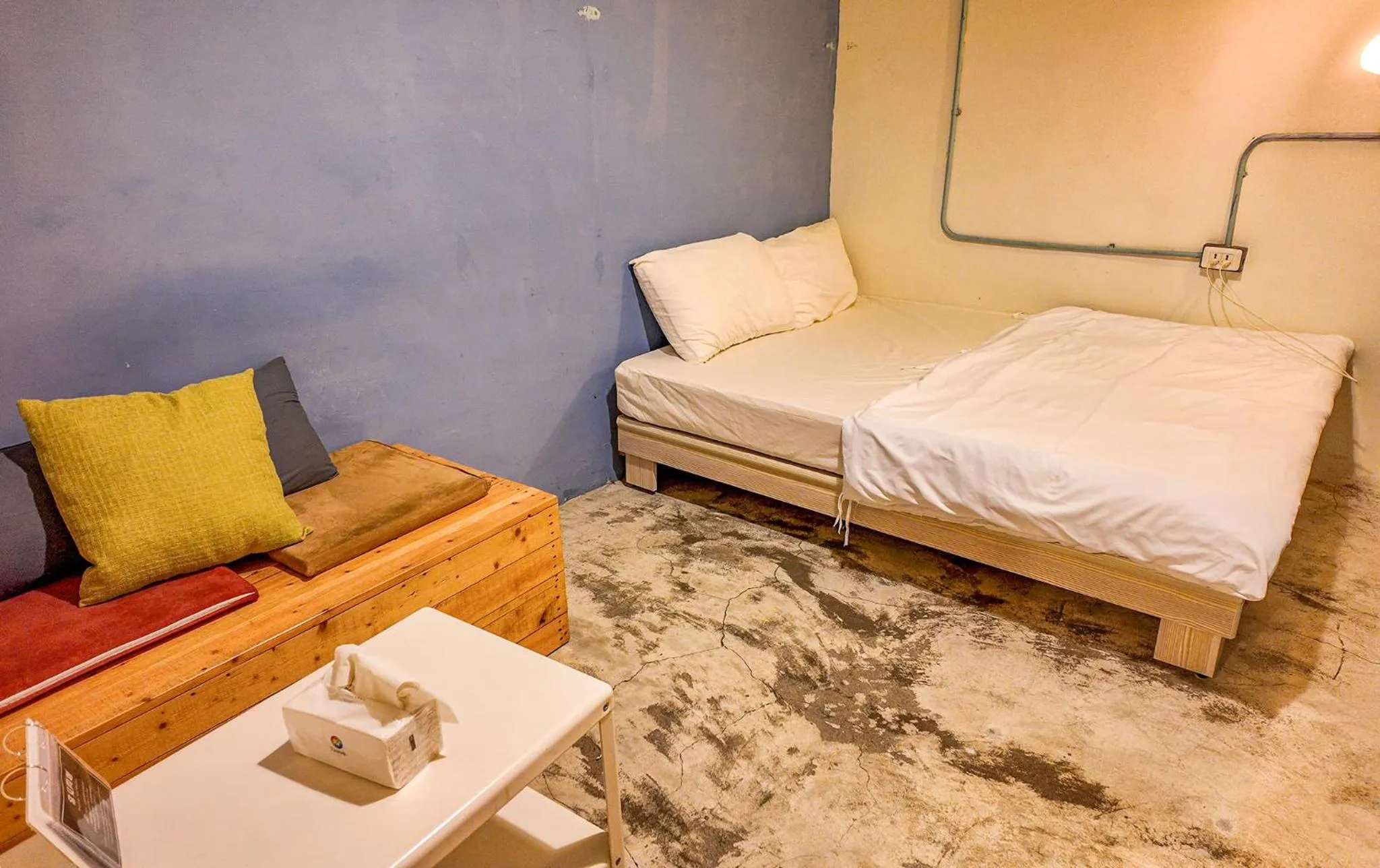 Bed in 62巷背包客棧 Lane62 Hostel