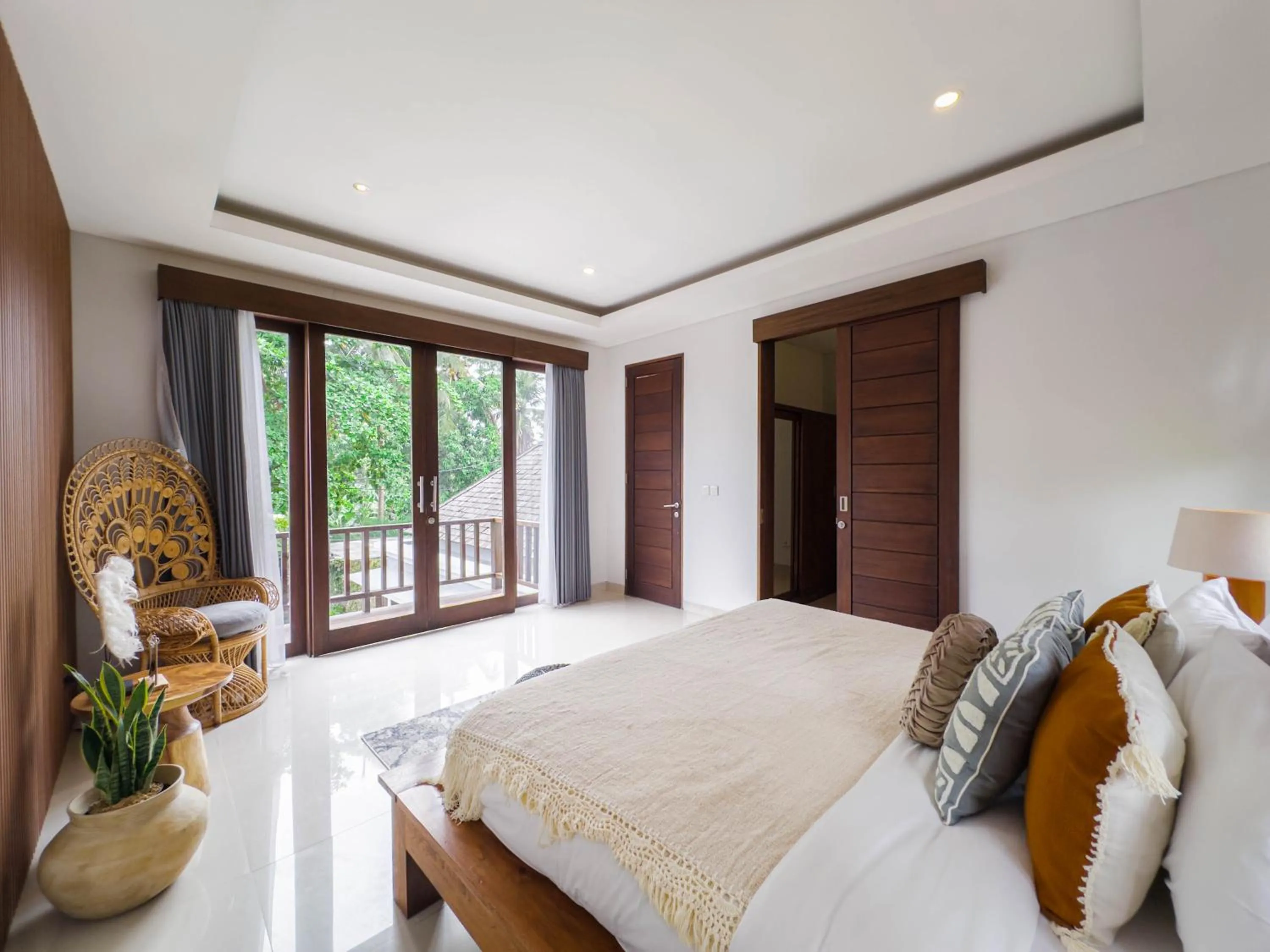 Bedroom, Bed in Kakul Vila