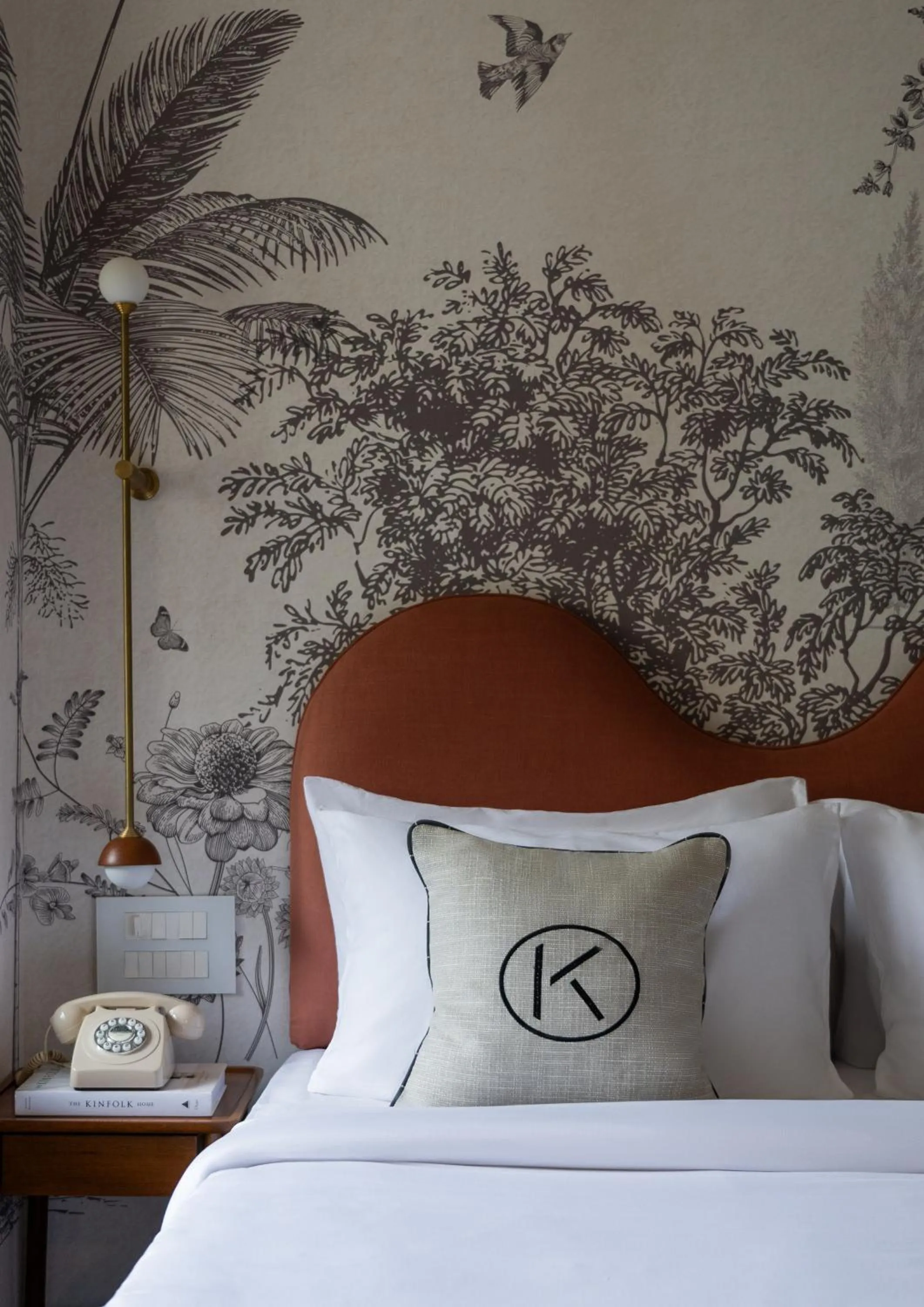 Bed in The Kin Hotel