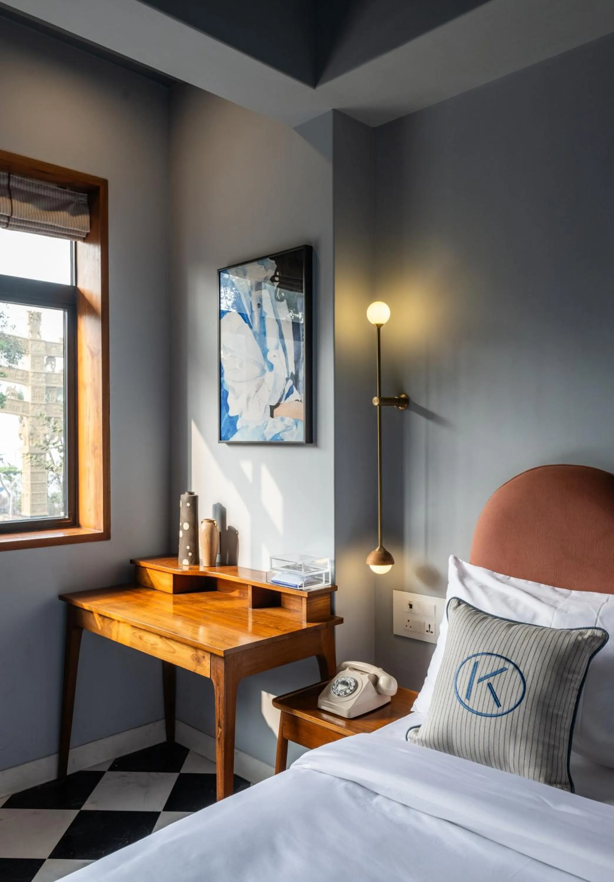 Bed in The Kin Hotel